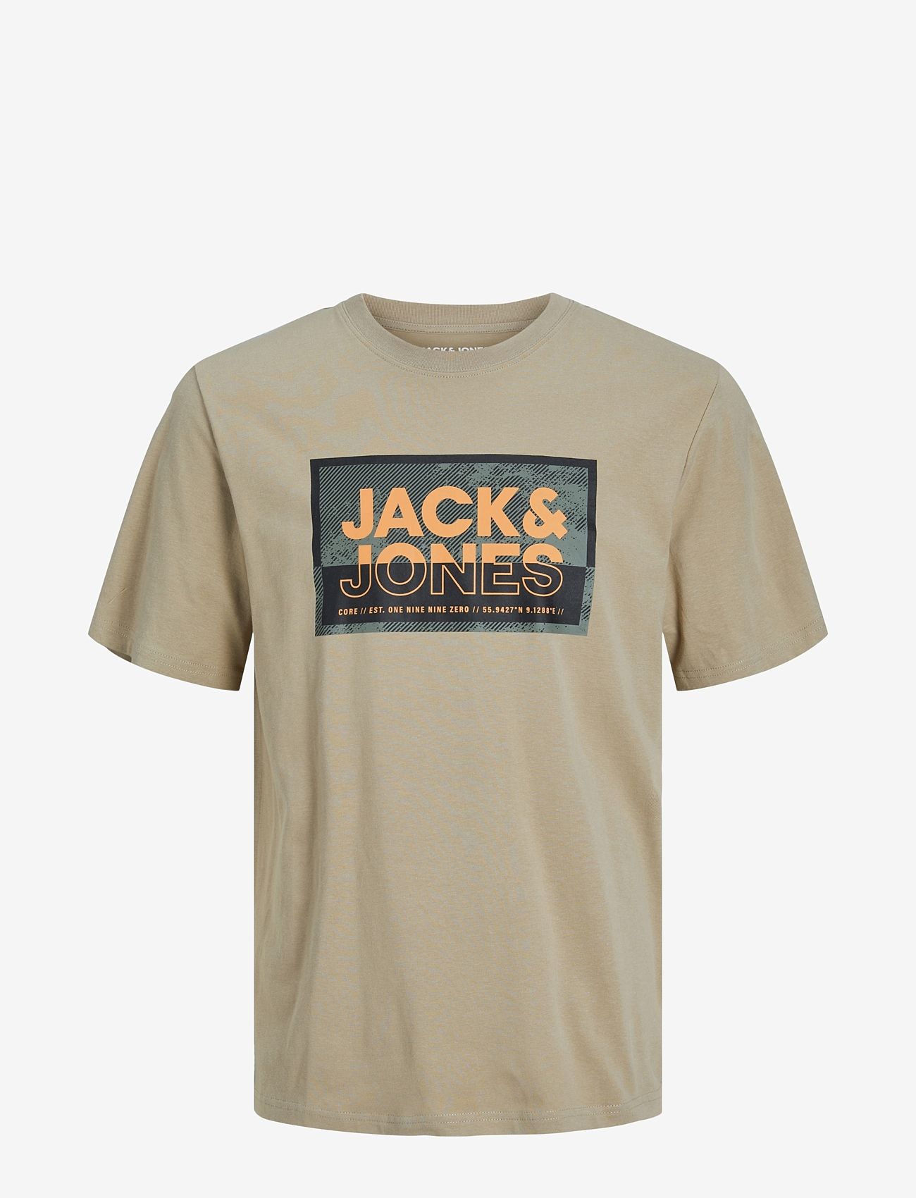 Jack & Jones - JCOLOGAN TEE SS CREW NECK SS24 3PK MP - short-sleeved t-shirts - navy blazer - 1