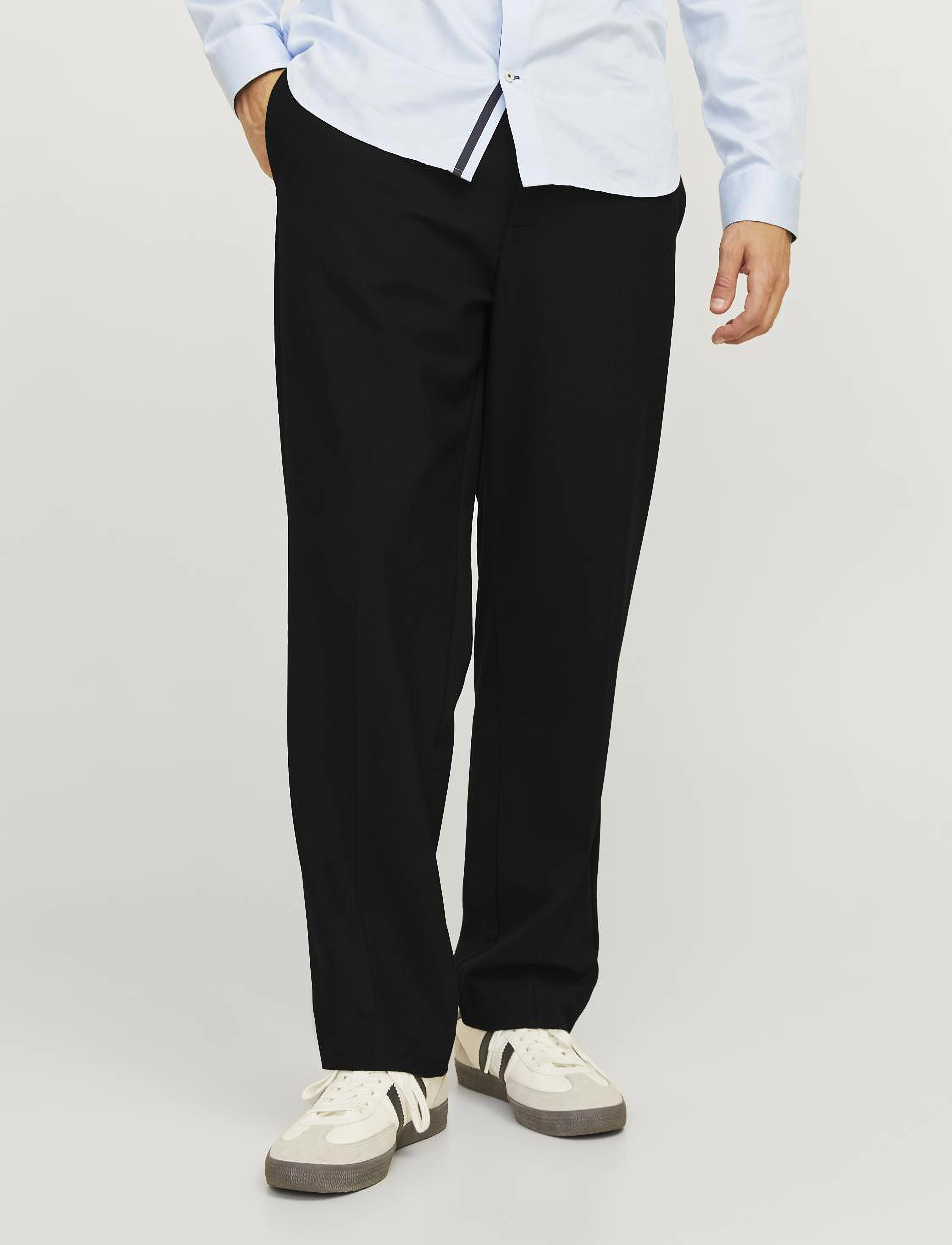 Jack & Jones Jpstkarl Banks Chino Sn, Mænd, Chinos, Sort, Str: 28 x 32