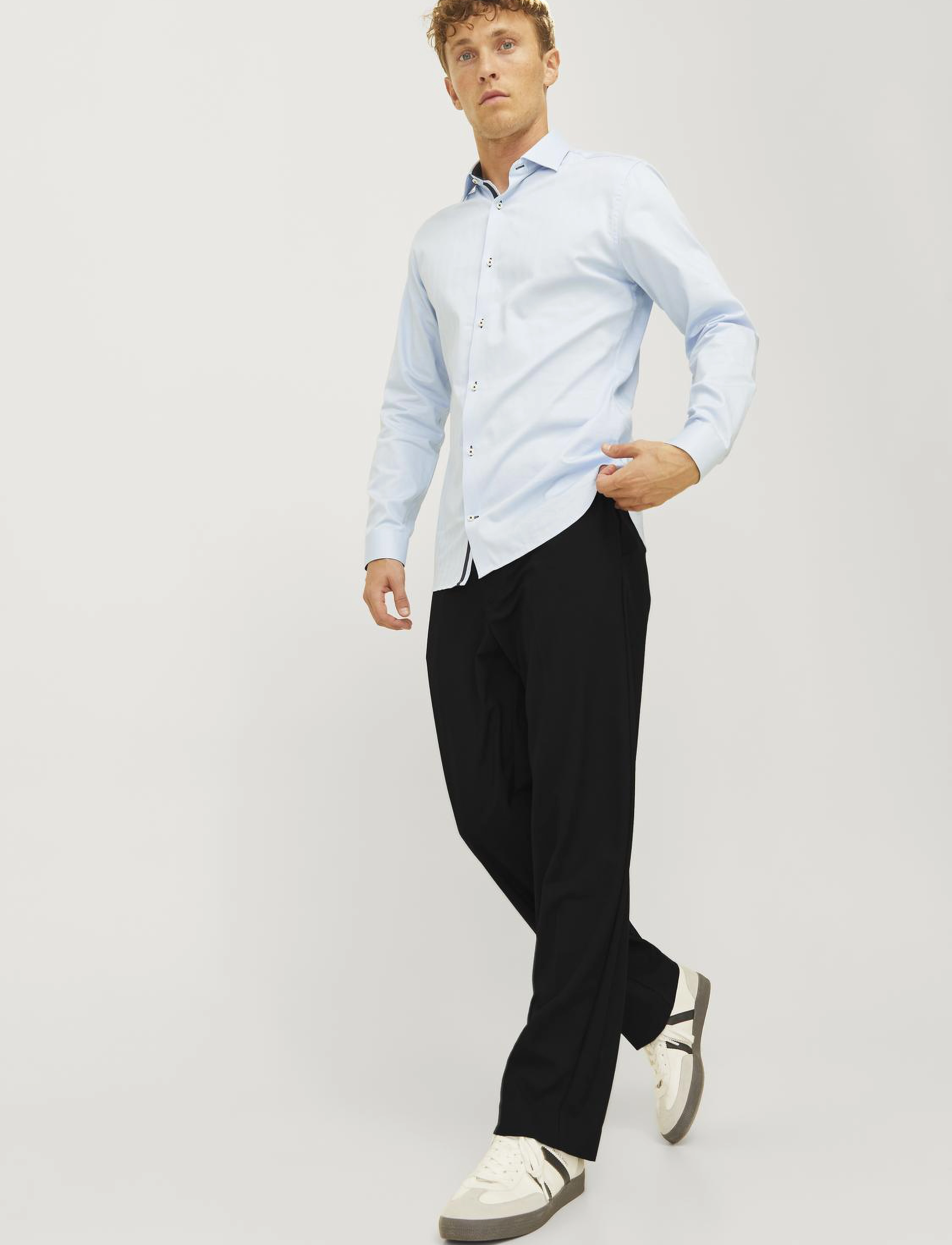 Jack & Jones - JPSTKARL BANKS CHINO SN - chino-buxur - black - 5