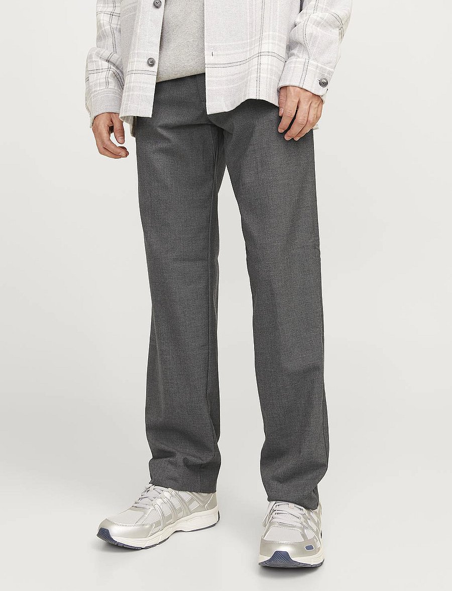 Jack & Jones - JPSTKARL BANKS CHINO SN - chinos - dark grey - 0