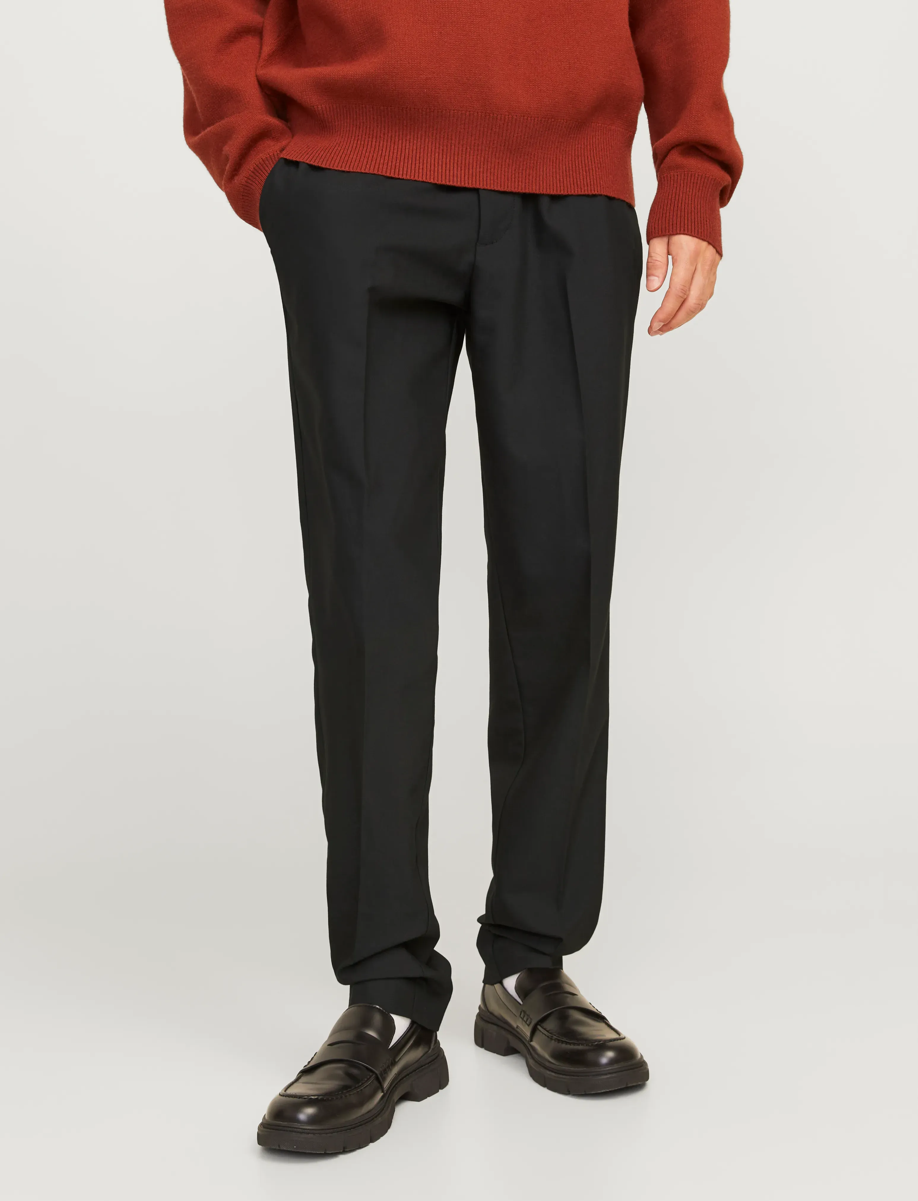 Jack & Jones Jpstace Leo Chino Noos, 30 x 30, Trousers, Schwarz - Chinos, Männerswear