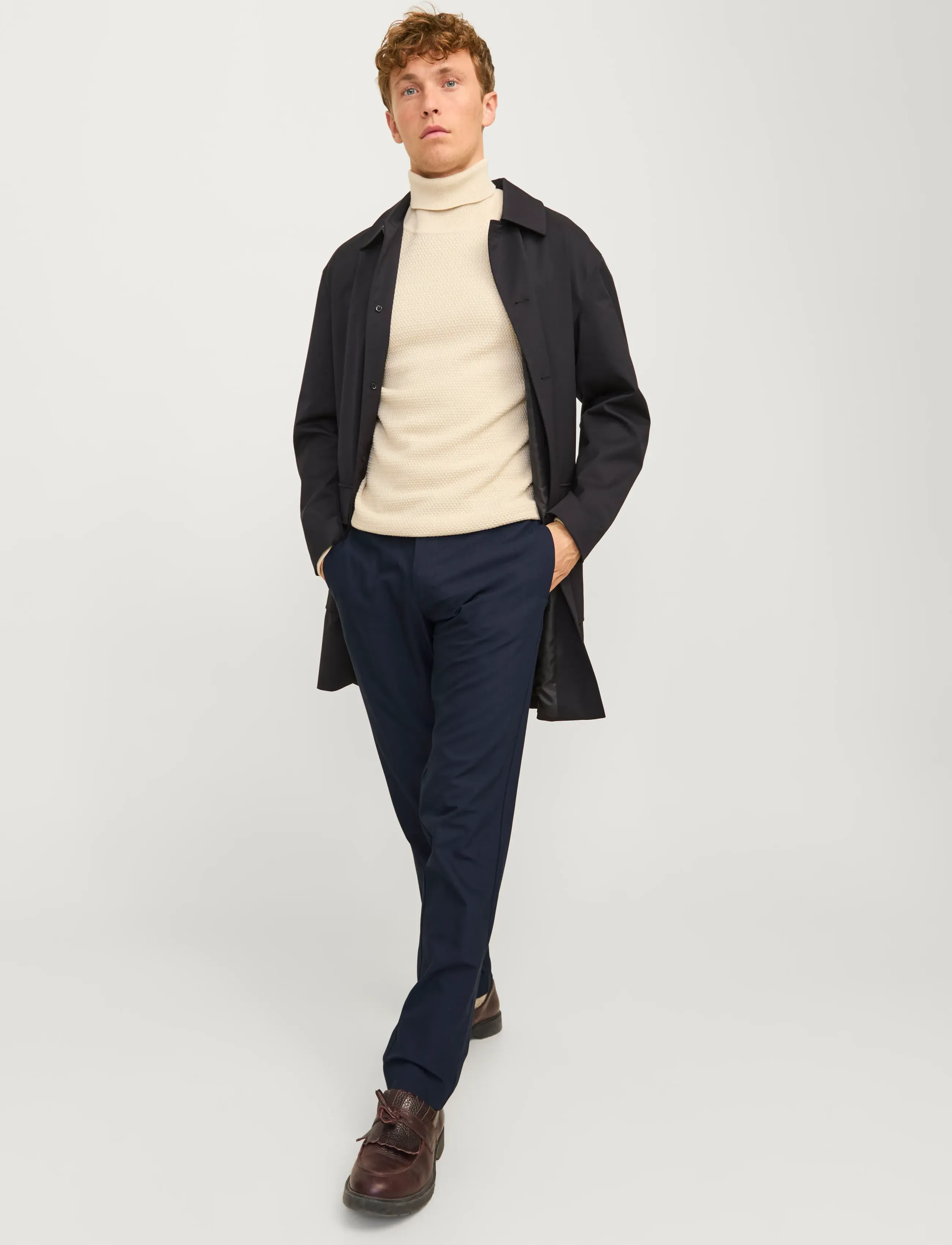 Jack & Jones - JPSTACE LEO CHINO NOOS - chinos - dark navy - 5