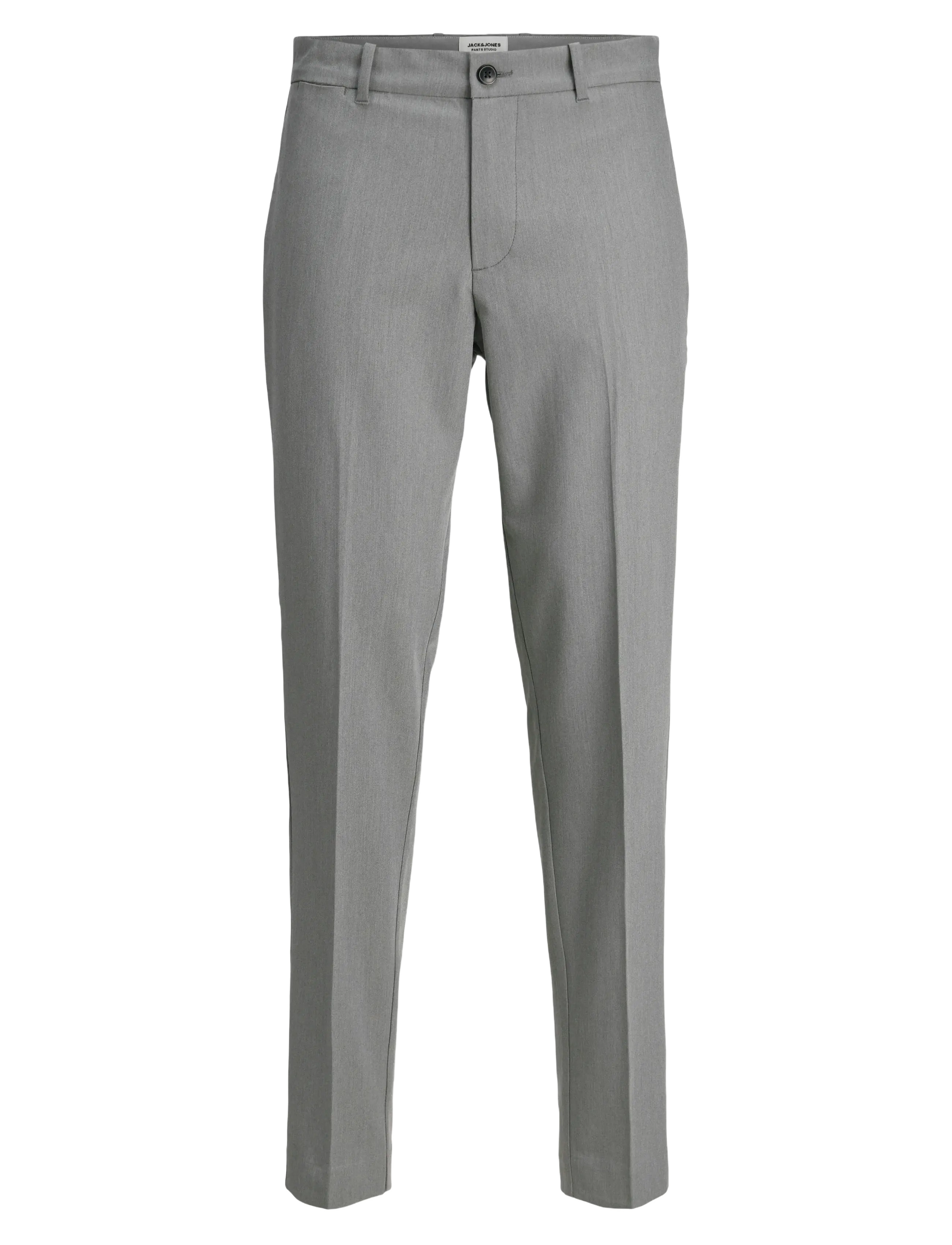 Jack & Jones JPSTACE LEO CHINO NOOS - Chinos - GREY MELANGE / grey