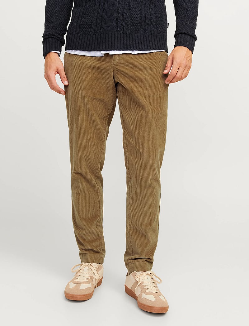 Jack & Jones - JPSTACE JJCORDUROY CHINO SN - chinos - elmwood - 0