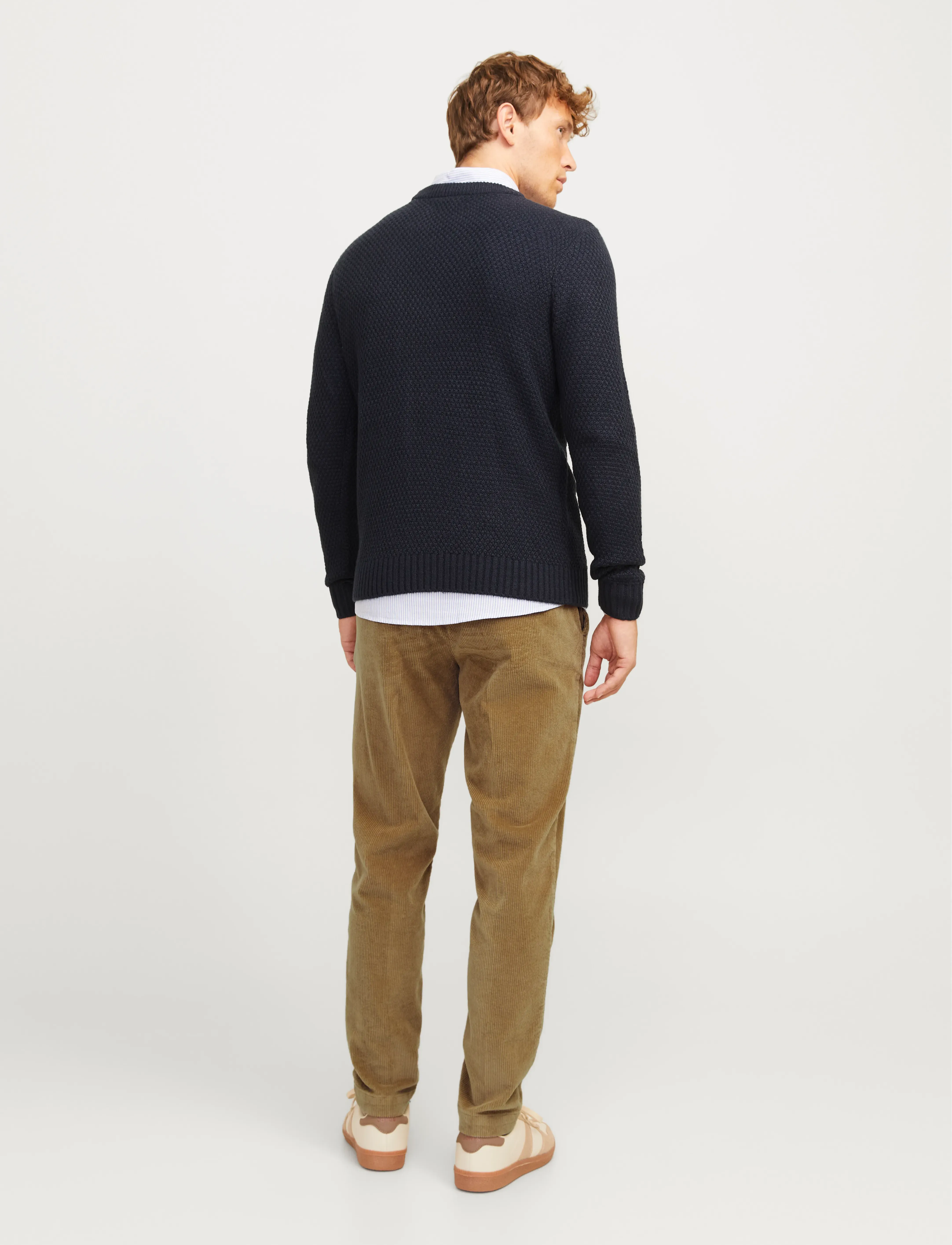 Jack & Jones - JPSTACE CORDUROY CHINO SN - chino's - elmwood - 3