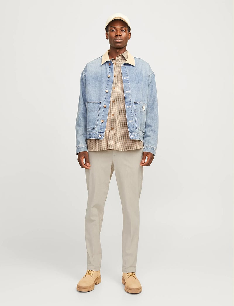 Jack & Jones - JPSTACE CORDUROY CHINO SN - chinos - moonbeam - 4