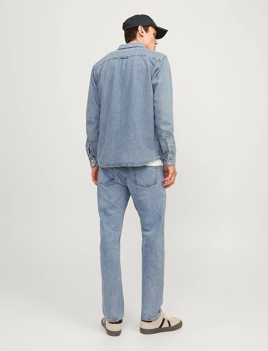 Jack & Jones - JJICHRIS JJCLASSIC AM 479 NOOS - klassikalised teksad - blue denim - 3