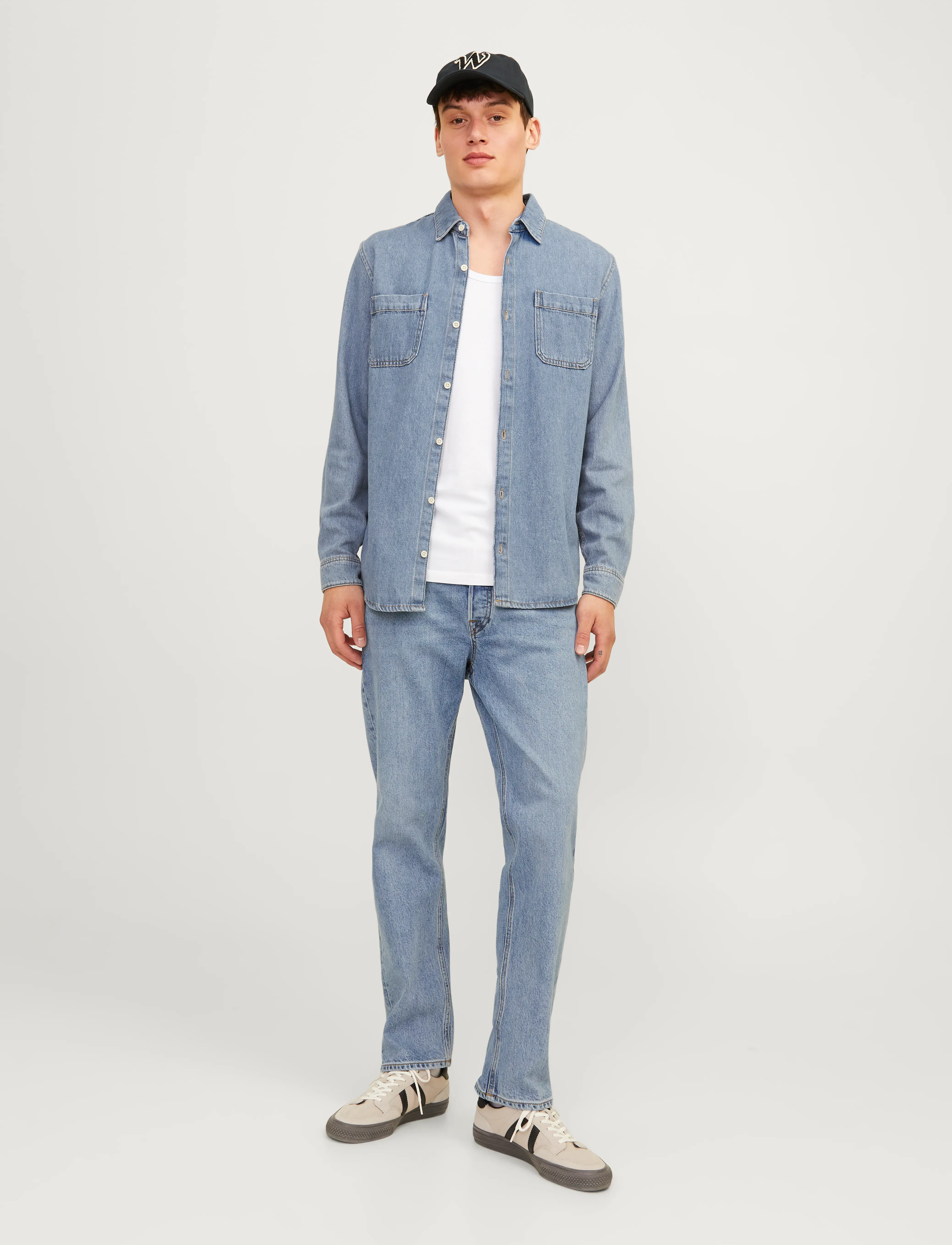 JACK & JONES Jjichris Jjclassic Am 479 Noos straight leg jeans herr – bild 5