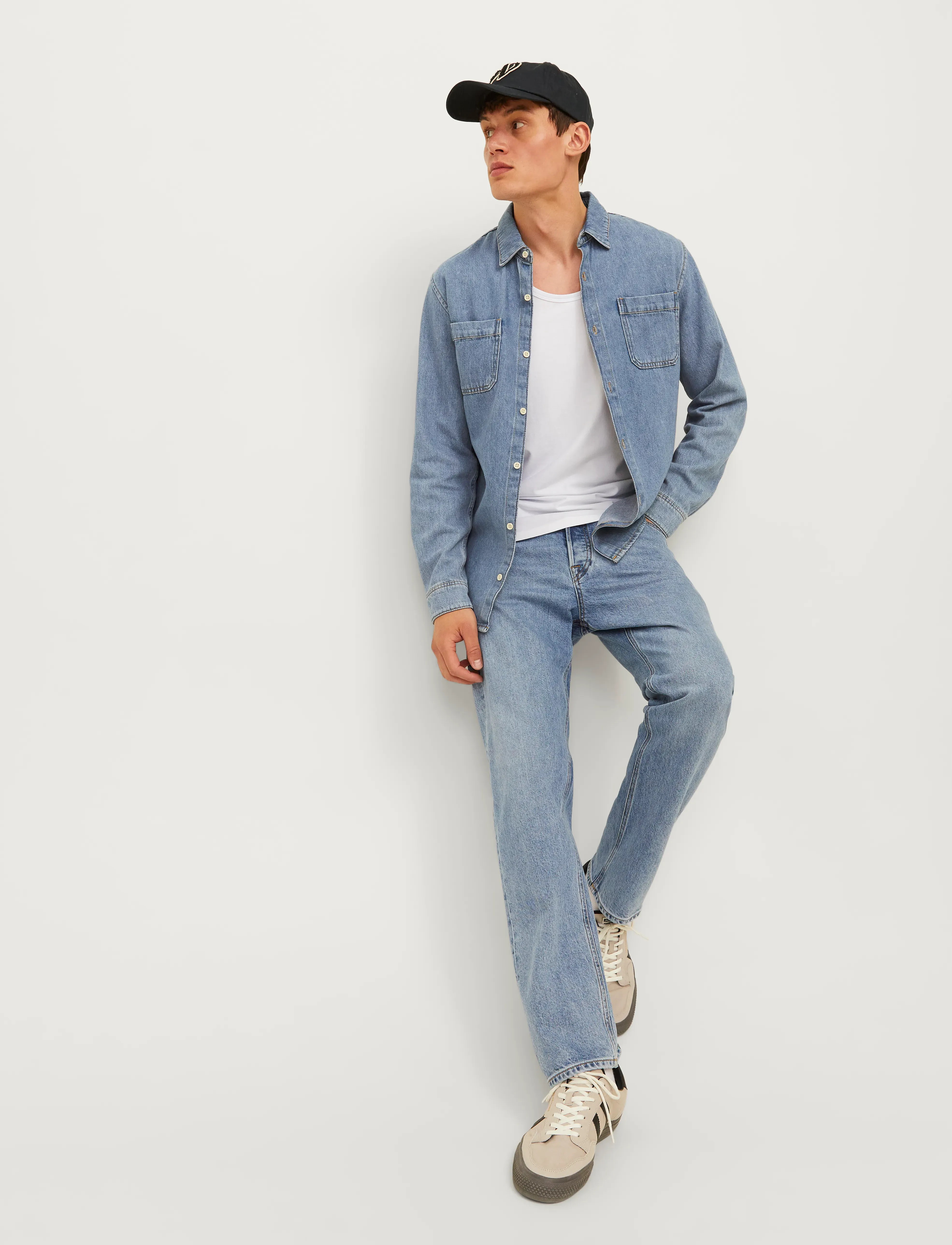 Jack & Jones JJICHRIS JJCLASSIC AM 479 NOOS - Streetstyle - BLUE DENIM / blue