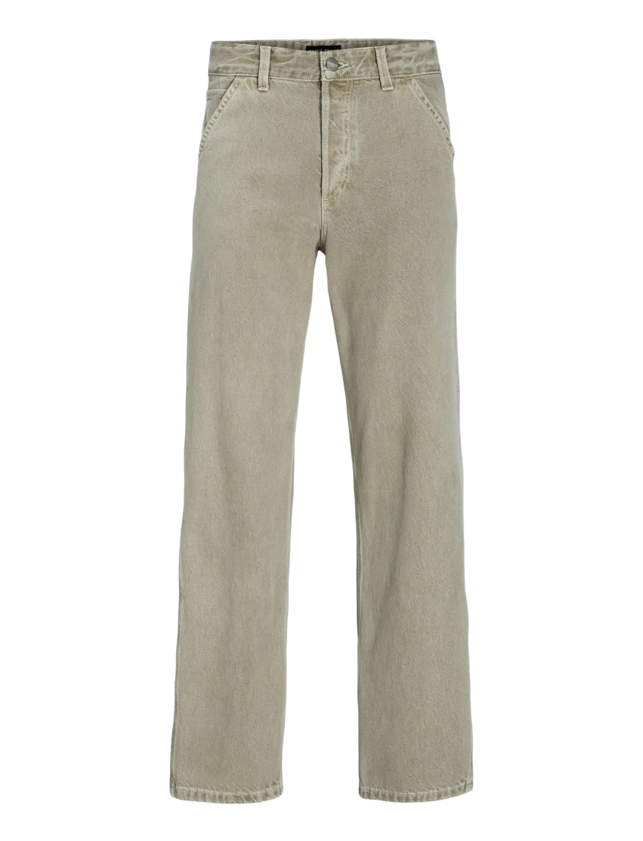 Jack & Jones JJIEDDIE JJWORKER MF 140 NOOS - Loose jeans - WINTER TWIG / beige