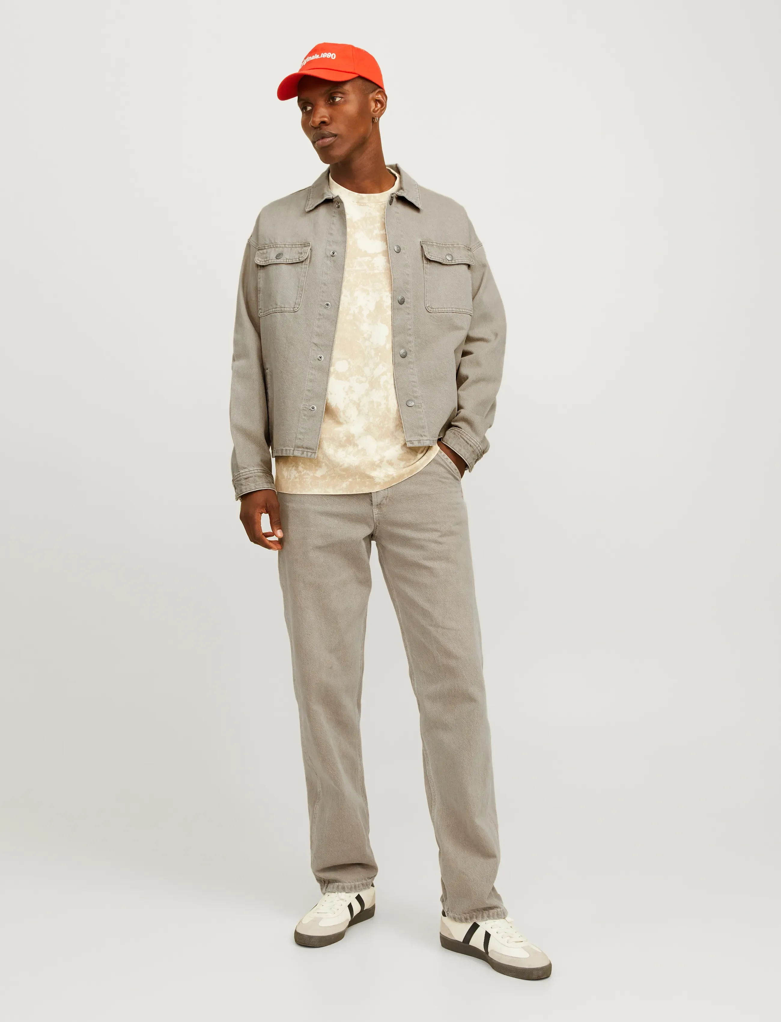 JACK & JONES Jjieddie Jjworker Mf 140 Noos relaxed fit jeans herr – bild 5