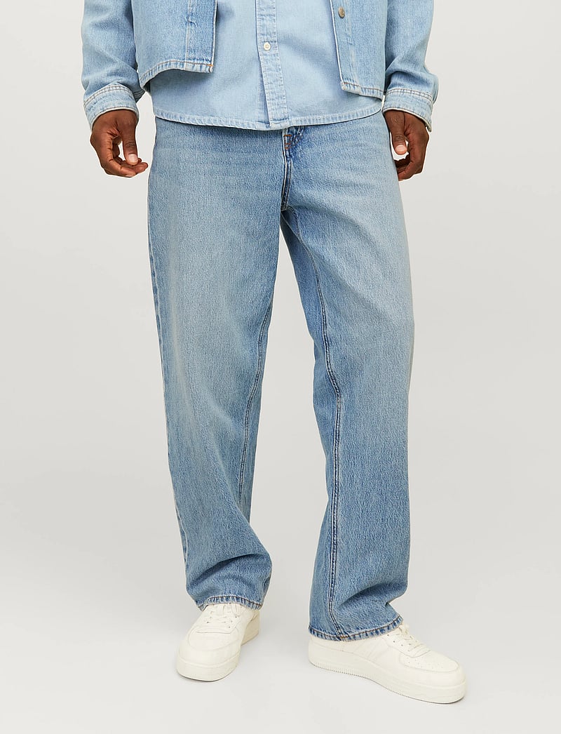 Jack & Jones - JJIALEX JJORIGINAL AM 337 NOOS - alt laienevad teksad - blue denim - 0