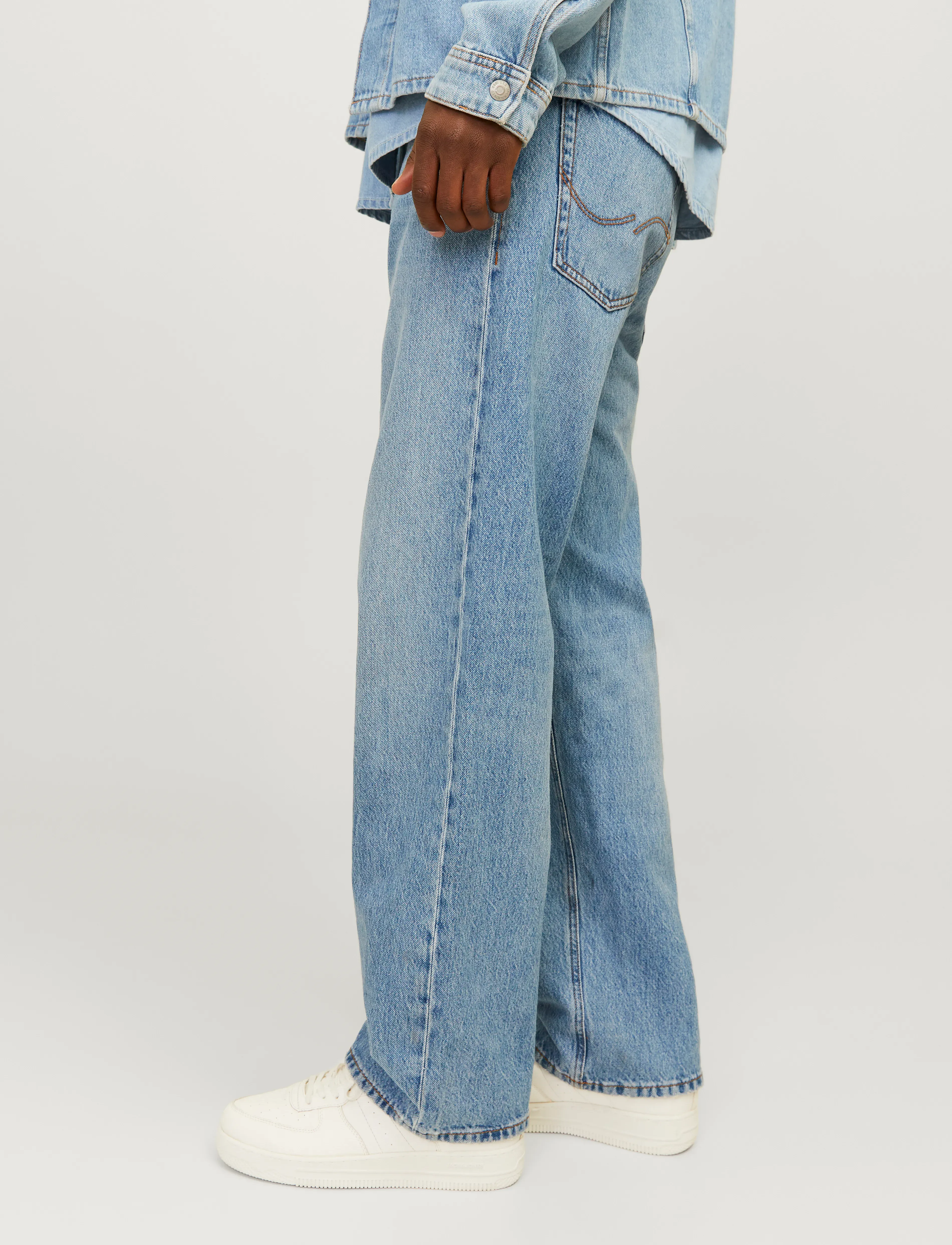 Jack & Jones - JJIALEX JJORIGINAL AM 337 NOOS - loose jeans - blue denim - 4