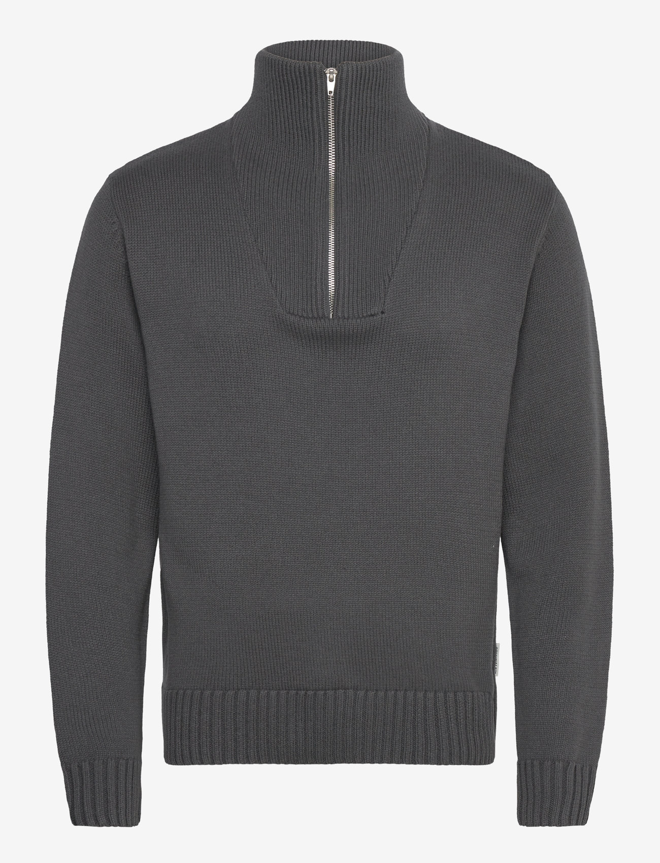 Jack & Jones - JORFREDERIKSBERG KNIT HALF ZIP - half zip-tröjor - iron gate - 0