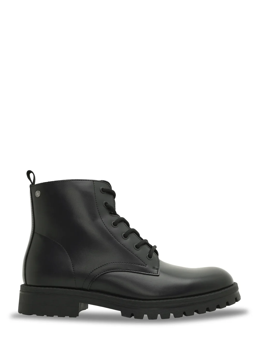 Jack & Jones - JFWCAMDEN PU BOOT - schnürboots - anthracite - 1