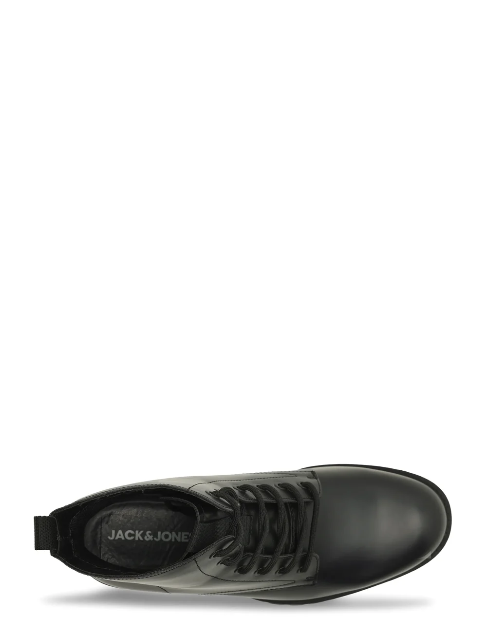 Jack & Jones - JFWCAMDEN PU BOOT - schnürboots - anthracite - 4