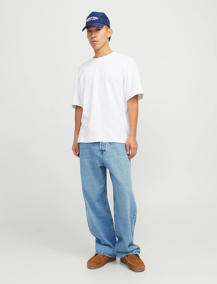 Jack & Jones - JJIRON JJORIGINAL AM 192 NOOS - loose jeans - blue denim - 0
