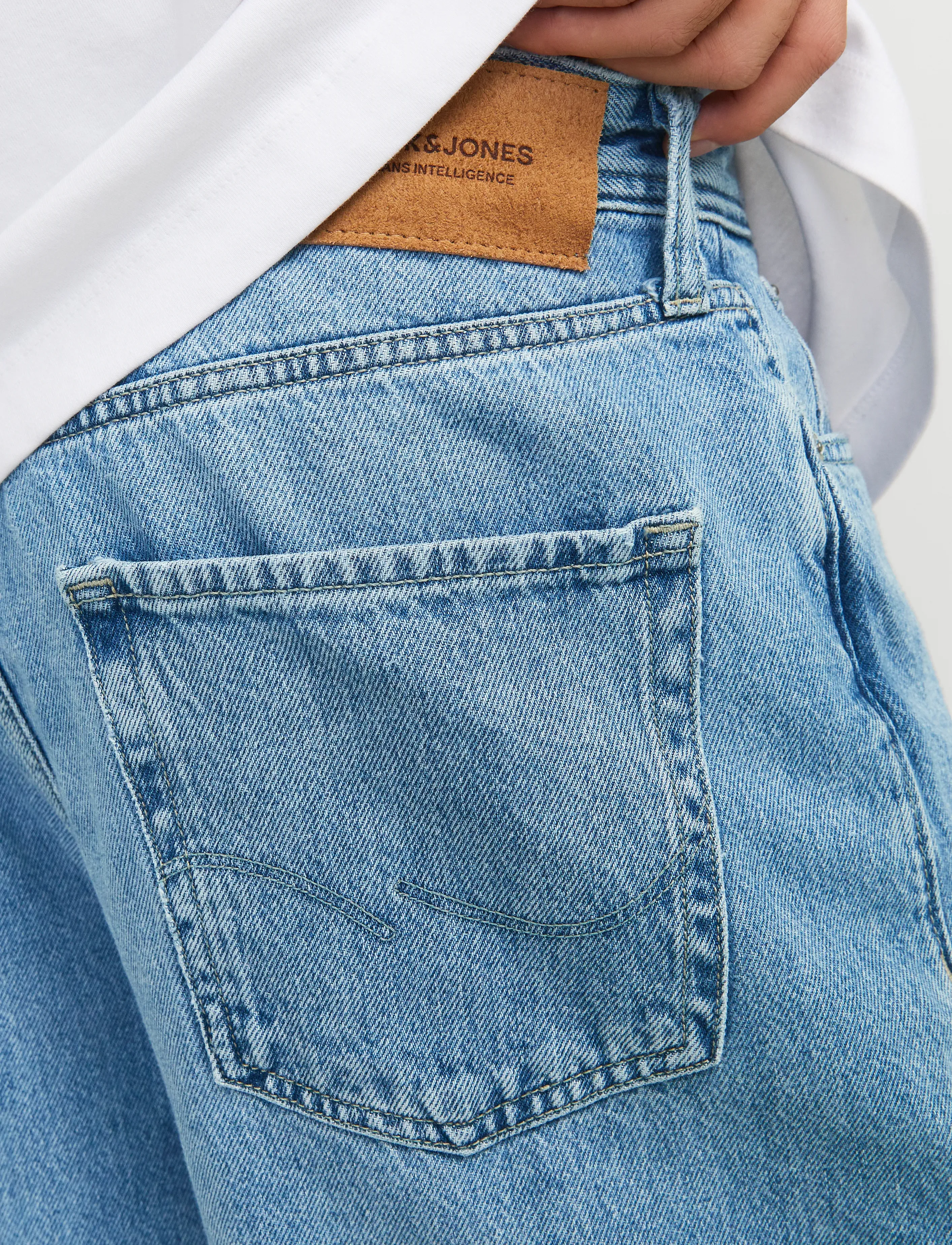 Jack & Jones - JJIRON JJORIGINAL AM 192 NOOS - loose jeans - blue denim - 4