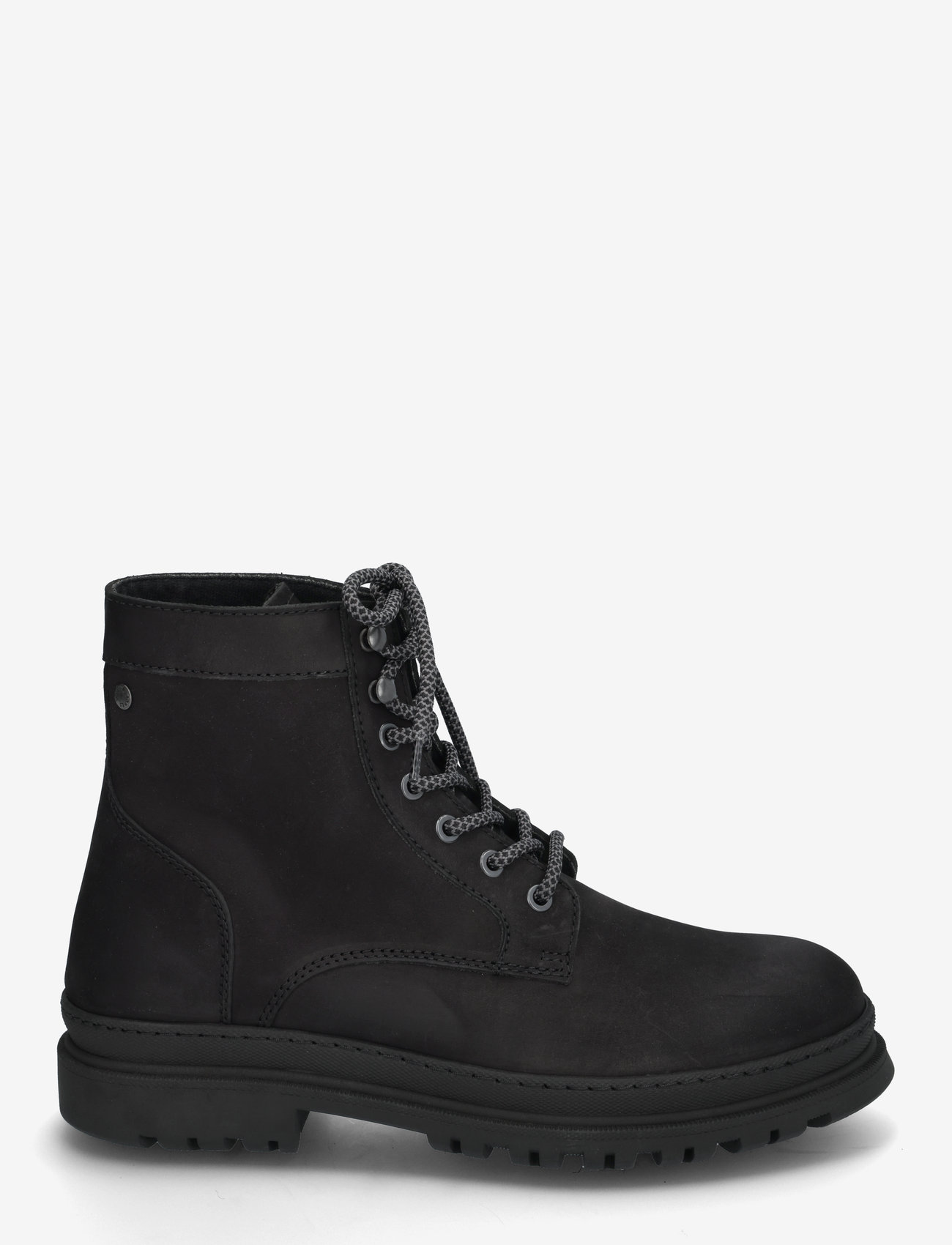 Jack & Jones - JFWCHAPEL NUBUCK BOOT LN - kängor med snörning - anthracite - 1