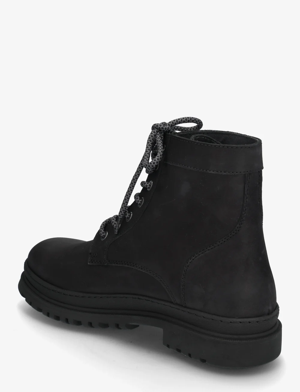 Jack & Jones - JFWCHAPEL NUBUCK BOOT LN - laced boots - anthracite - 2