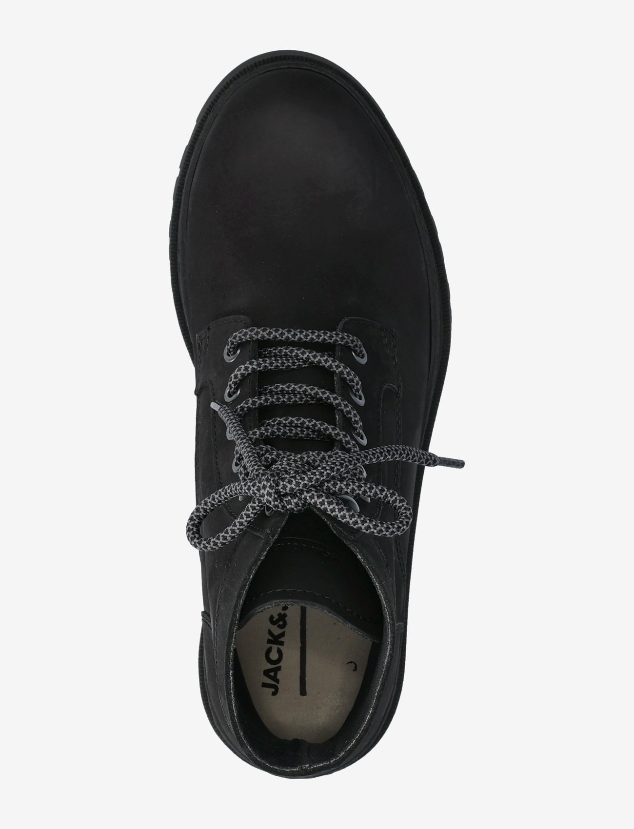 Jack & Jones - JFWCHAPEL NUBUCK BOOT LN - kängor med snörning - anthracite - 3