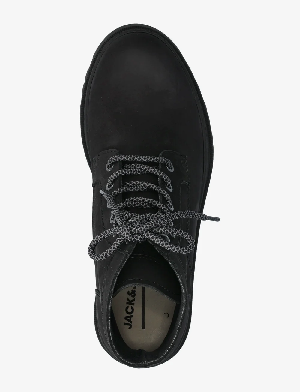Jack & Jones - JFWCHAPEL NUBUCK BOOT LN - laced boots - anthracite - 3