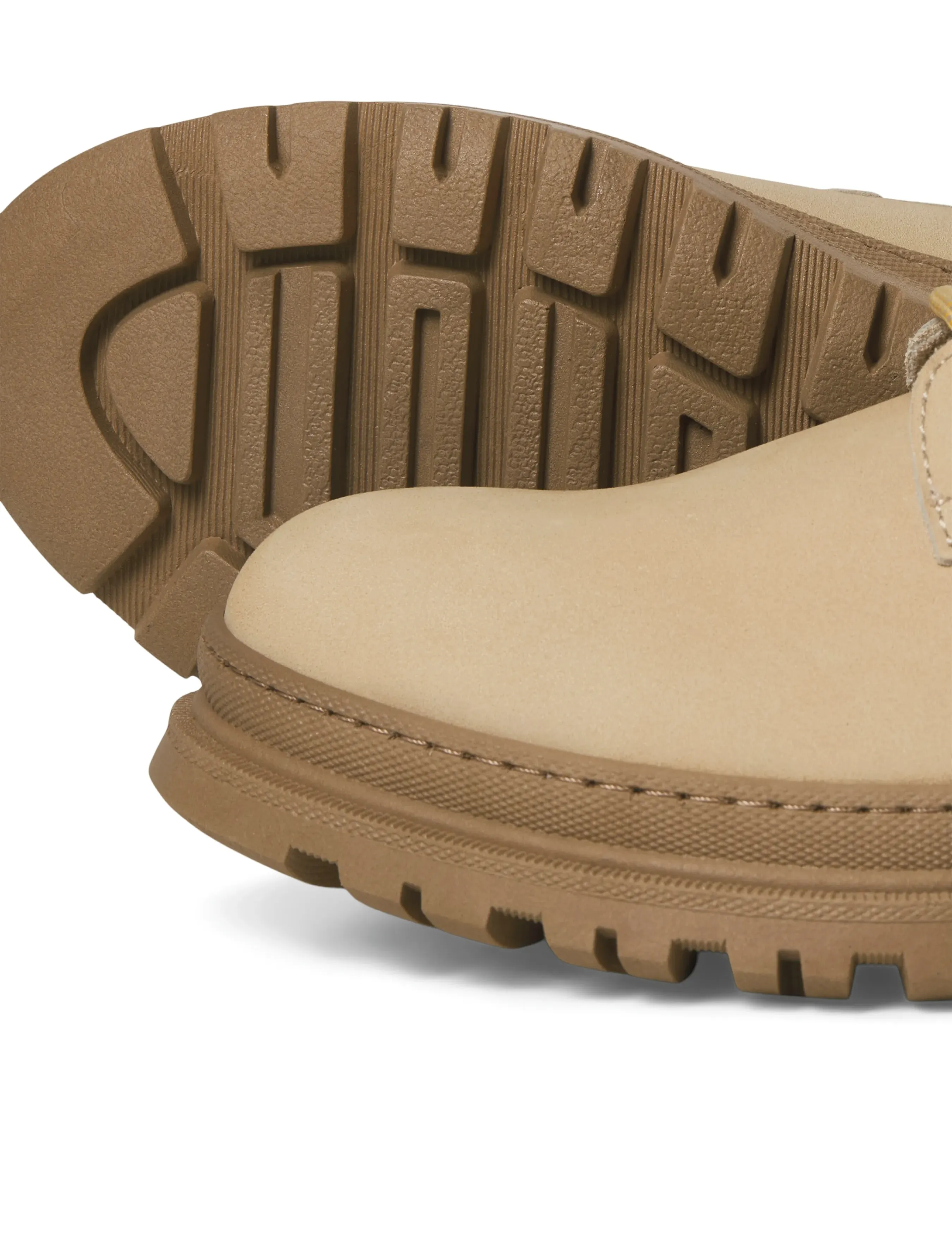 Jack & Jones - JFWCHAPEL NUBUCK BOOT LN - støvler med snøre - sand - 3