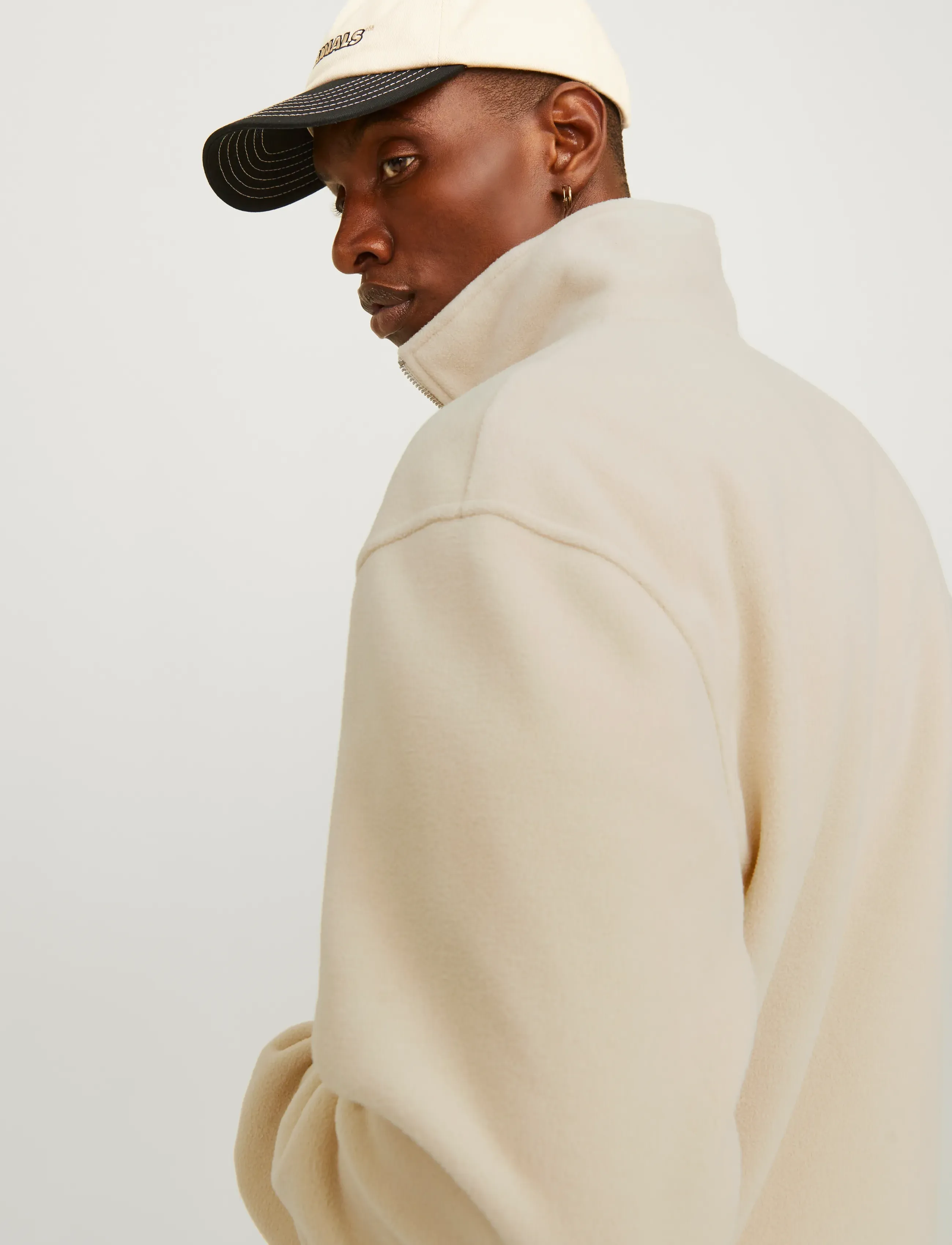JACK & JONES Jorvesterbro Fleece Quarter Zip Noos fleecetröja herr – bild 6