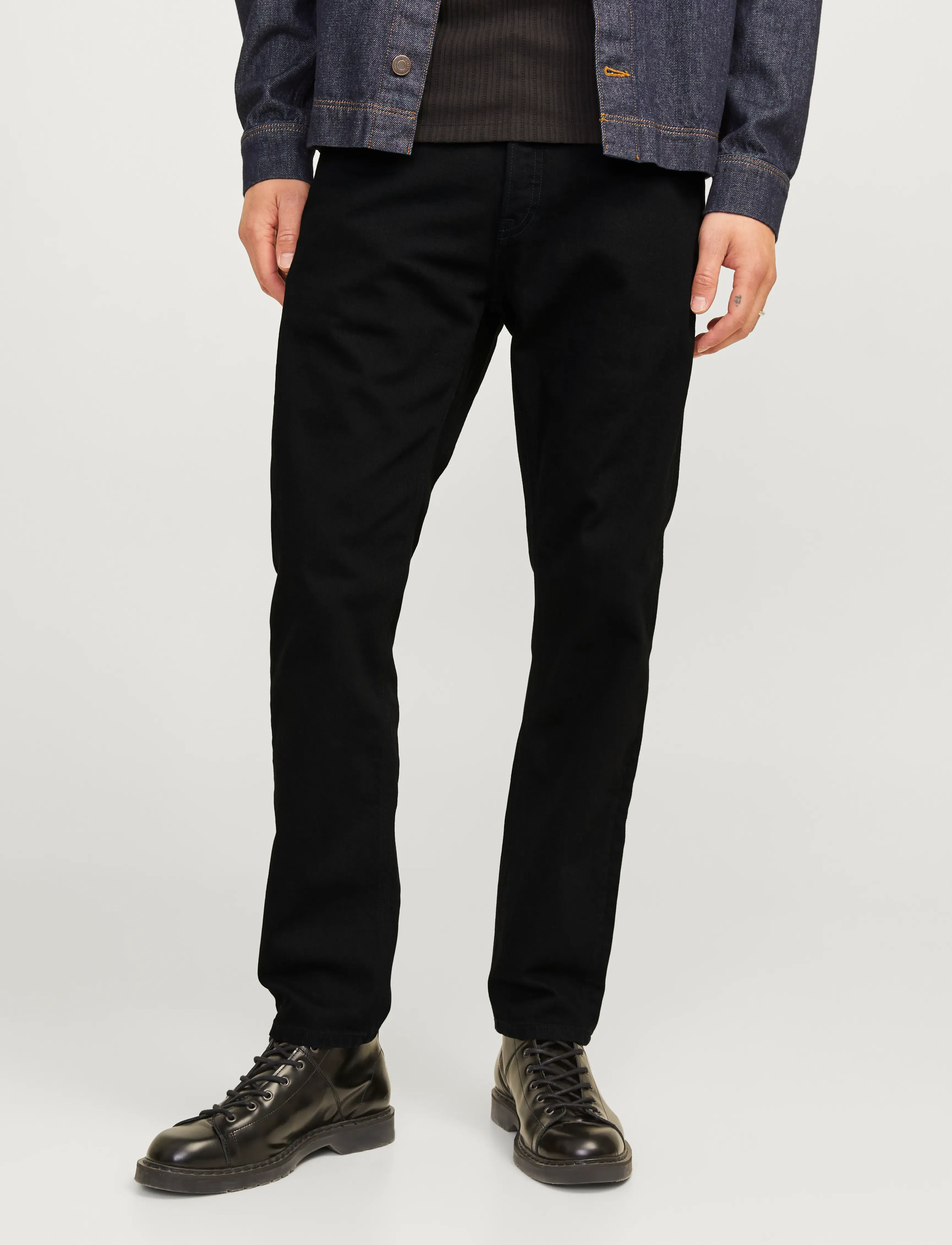 Jack & Jones JJIMIKE JJORIGINAL SBD 553 NOOS - Kollektionen - BLACK DENIM / black