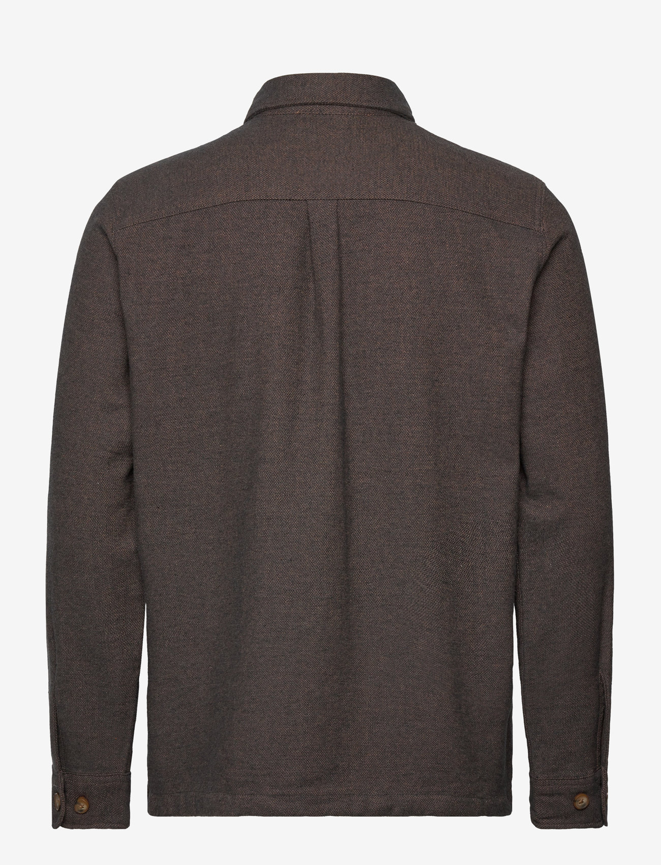 Jack & Jones - JPRRAYMOND MELANGE SOLID LS OVERSHIRT SN - slate black - 1