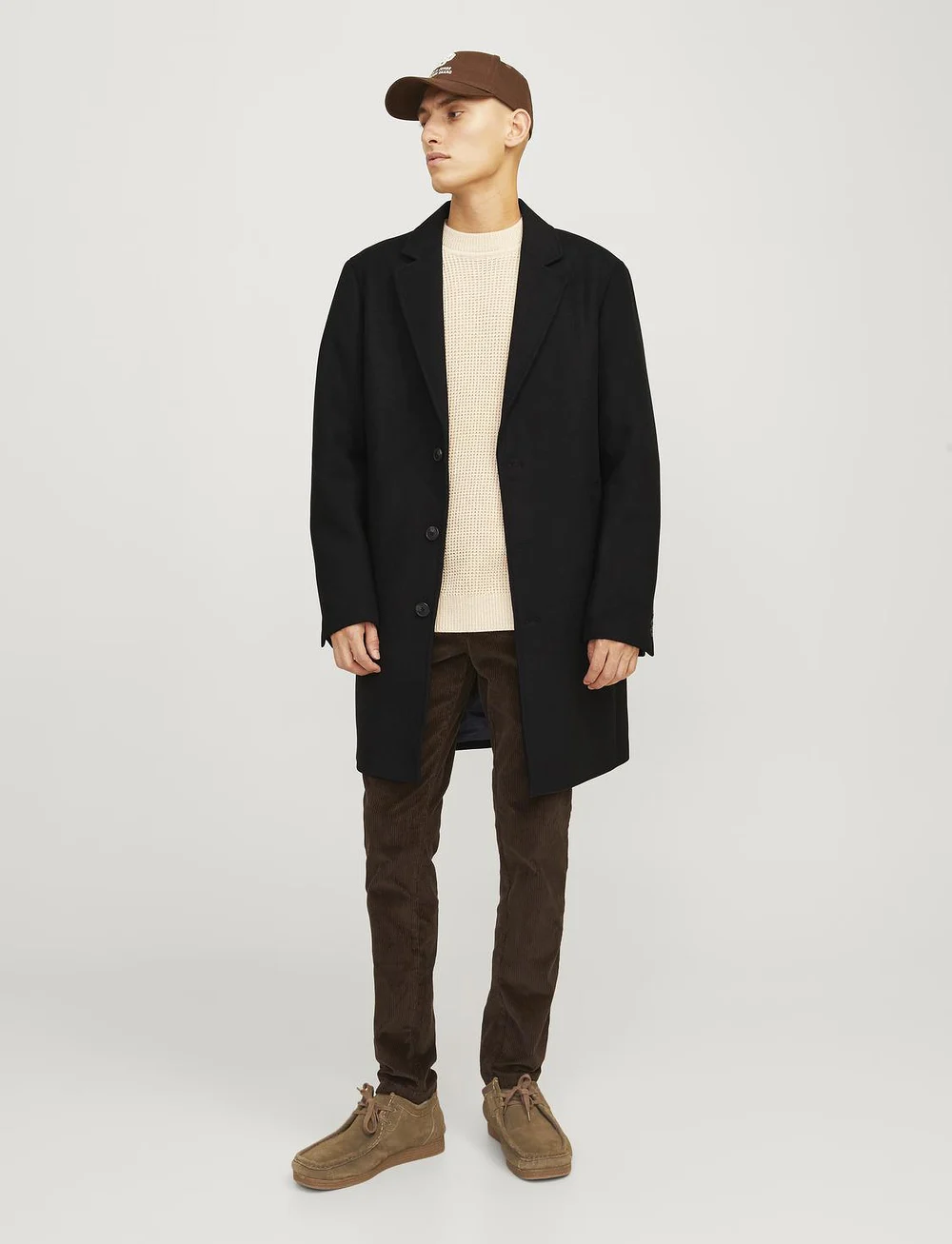 Jack & Jones - JJEHARRISON WOOL BLEND COAT SN - uldfrakker - black - 5