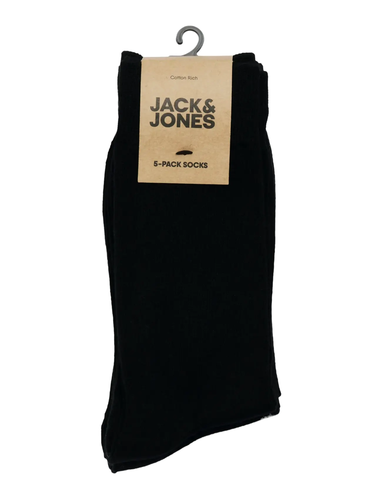 Jack & Jones - JACBASIC BAMBOO SOCK 3 PACK NOOS - die niedrigsten preise - black - 1