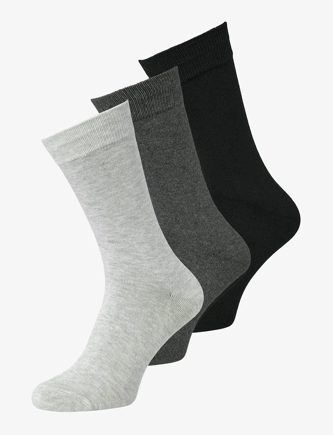 Jack & Jones - JACBASIC BAMBOO SOCK 3 PACK NOOS - die niedrigsten preise - black - 0