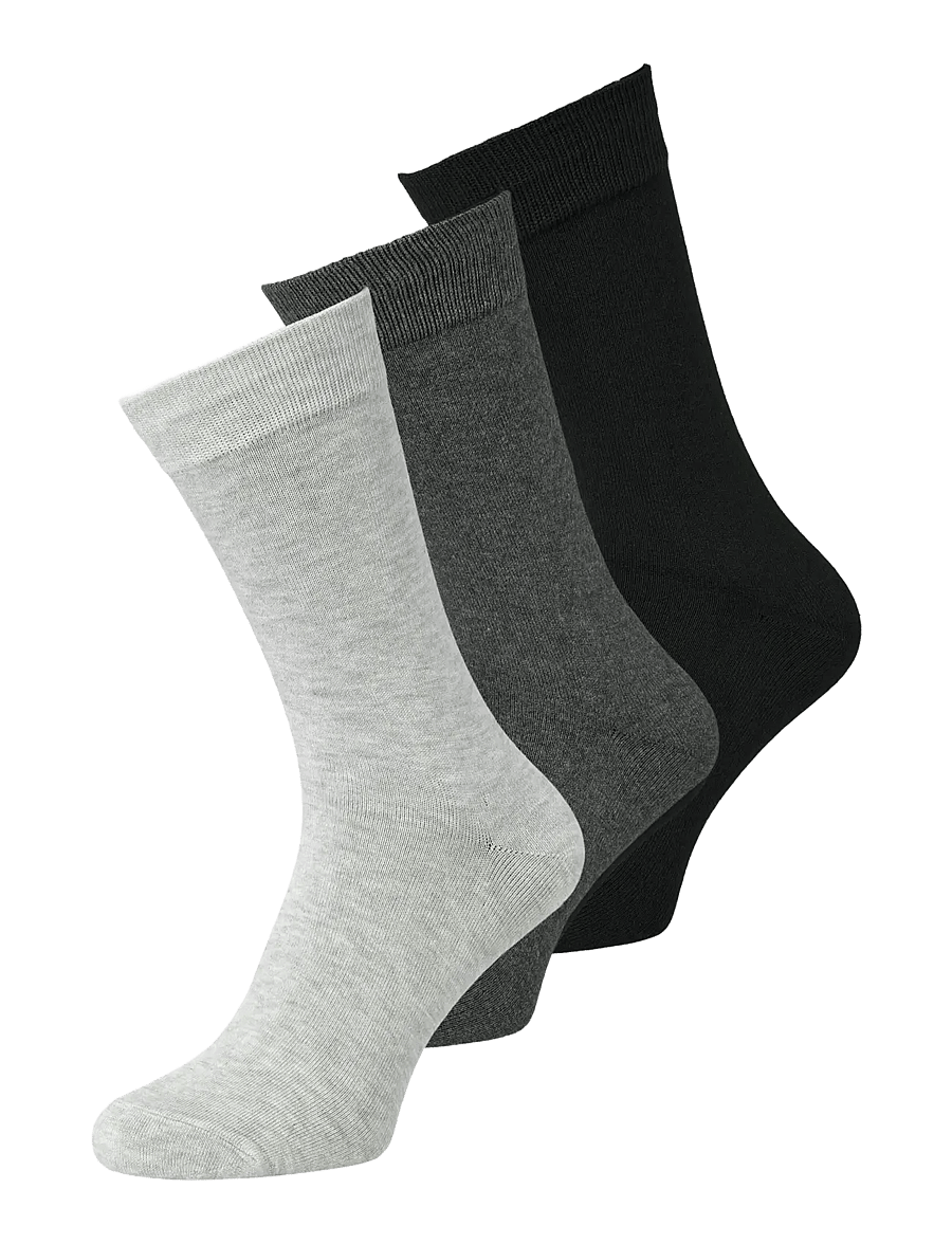 Jack & Jones - JACBASIC BAMBOO SOCK 3 PACK NOOS - tennissocken - black - 0