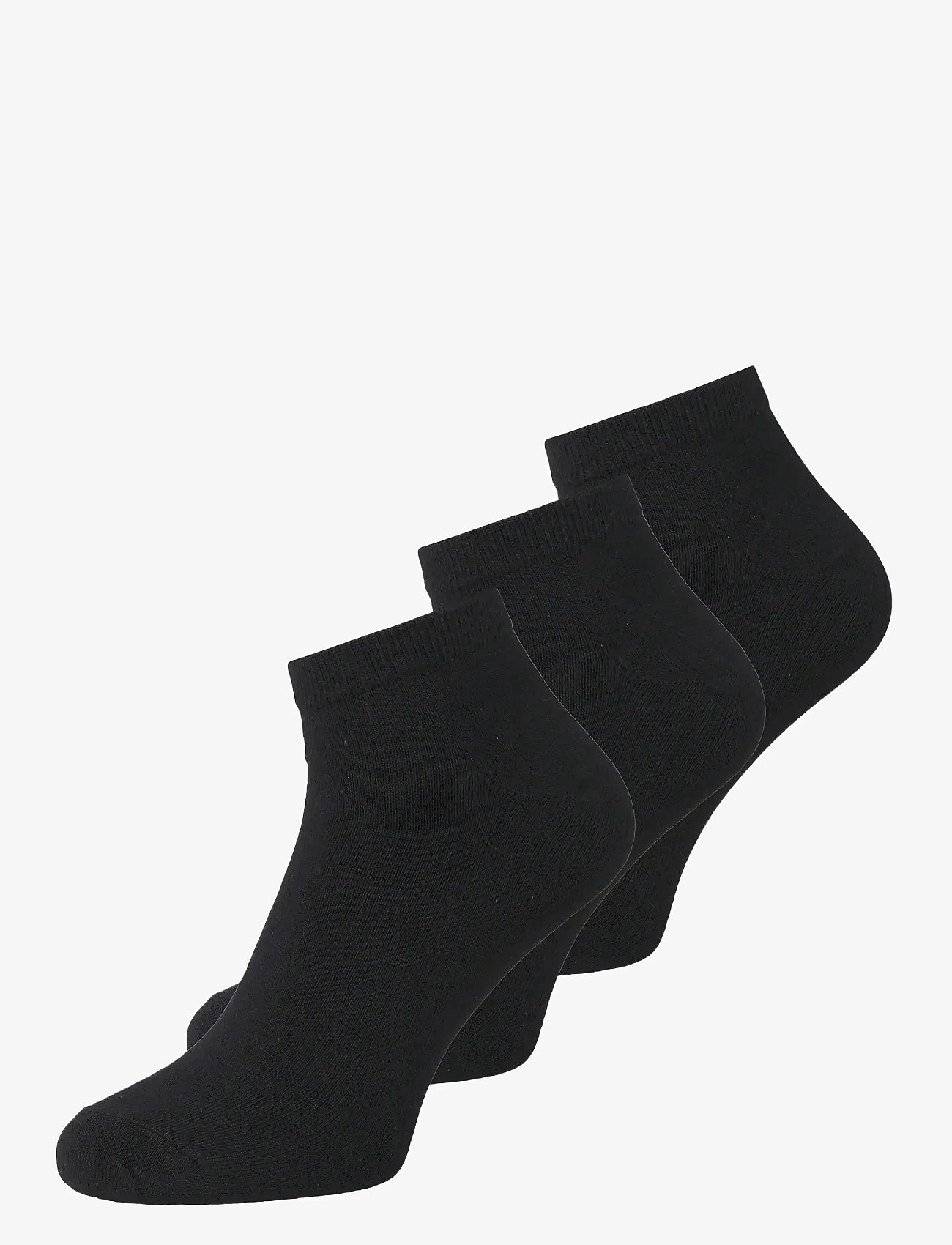 Jack & Jones - JACBASIC BAMBOO SHORT SOCK 3 PACK NOOS - multipack strumpor - black - 0