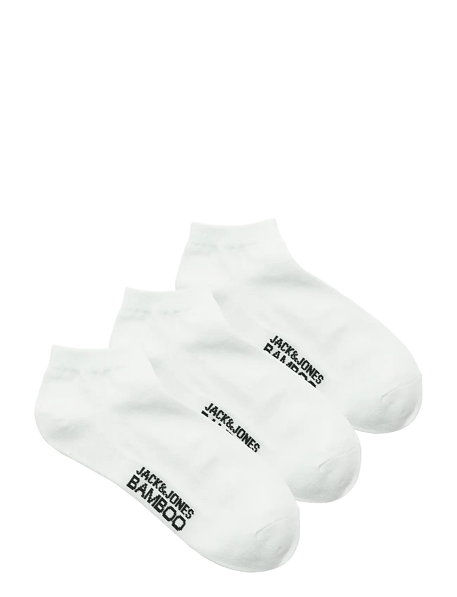 Jack & Jones - JACBASIC BAMBOO SHORT SOCK 3 PACK NOOS - socken im multipack - white - 0