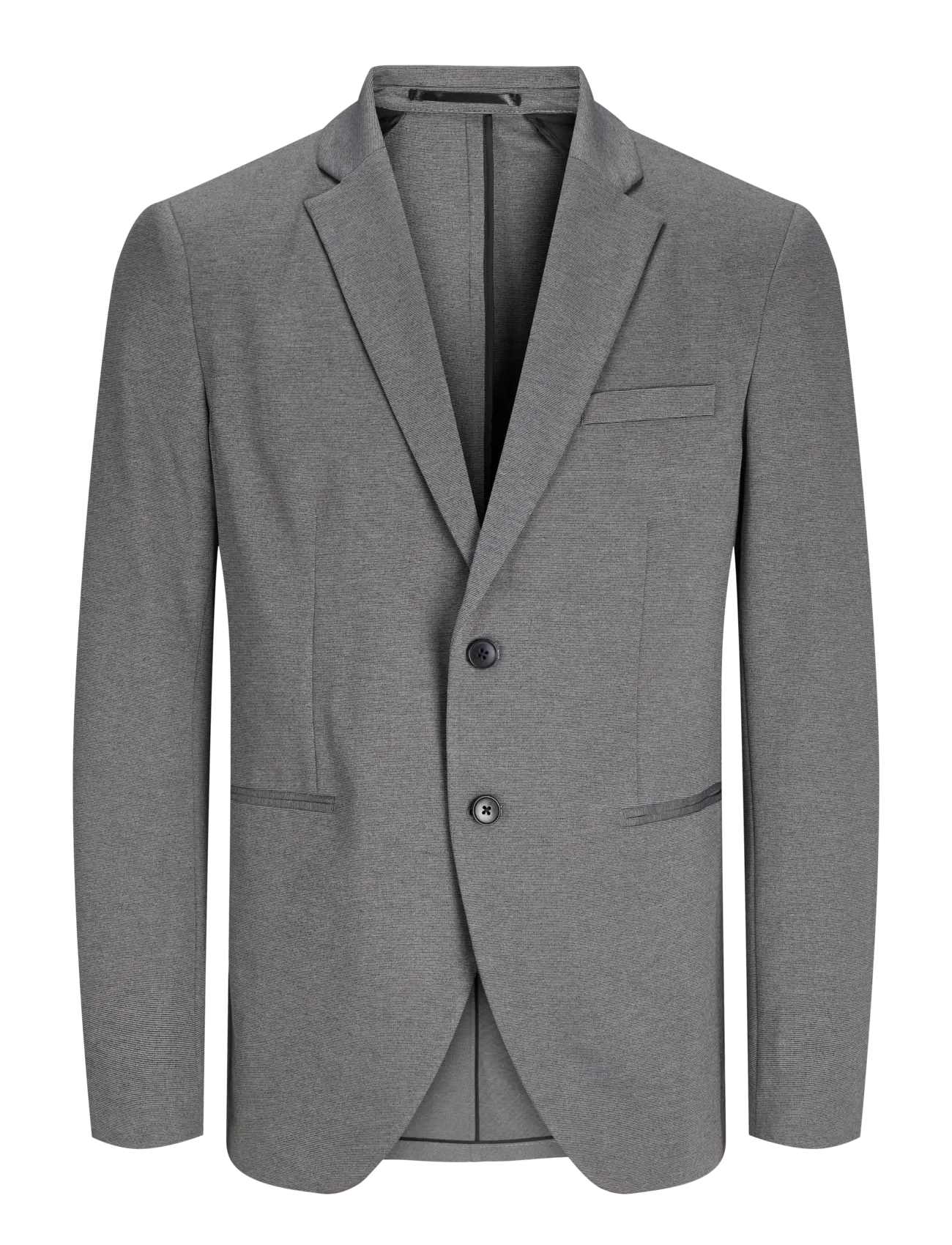 Jack & Jones JPRJAXON JERSEY BLAZER NOOS - Jack & Jones - DARK GREY MELANGE / grey