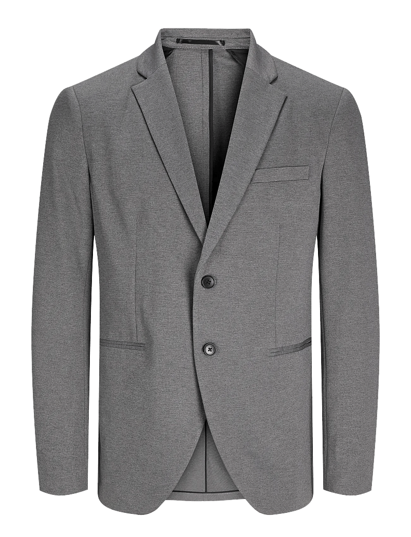 Jack & Jones - JPRJAXON JERSEY BLAZER NOOS - dobbeltradede blazere - dark grey melange - 1