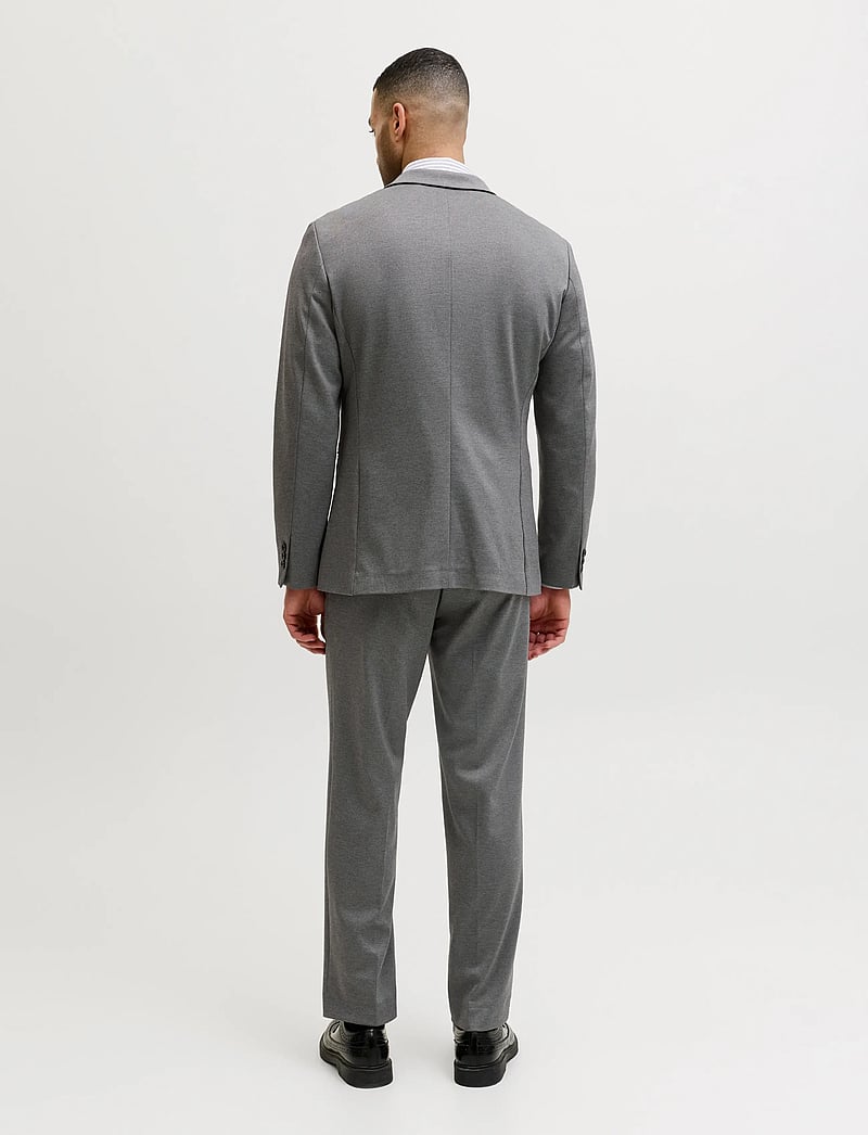 Jack & Jones - JPRJAXON JERSEY BLAZER NOOS - dobbeltradede blazere - dark grey melange - 2