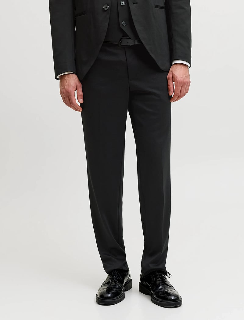 Jack & Jones - JPRJAXON JERSEY TROUSER NOOS - anzugshosen - black - 0
