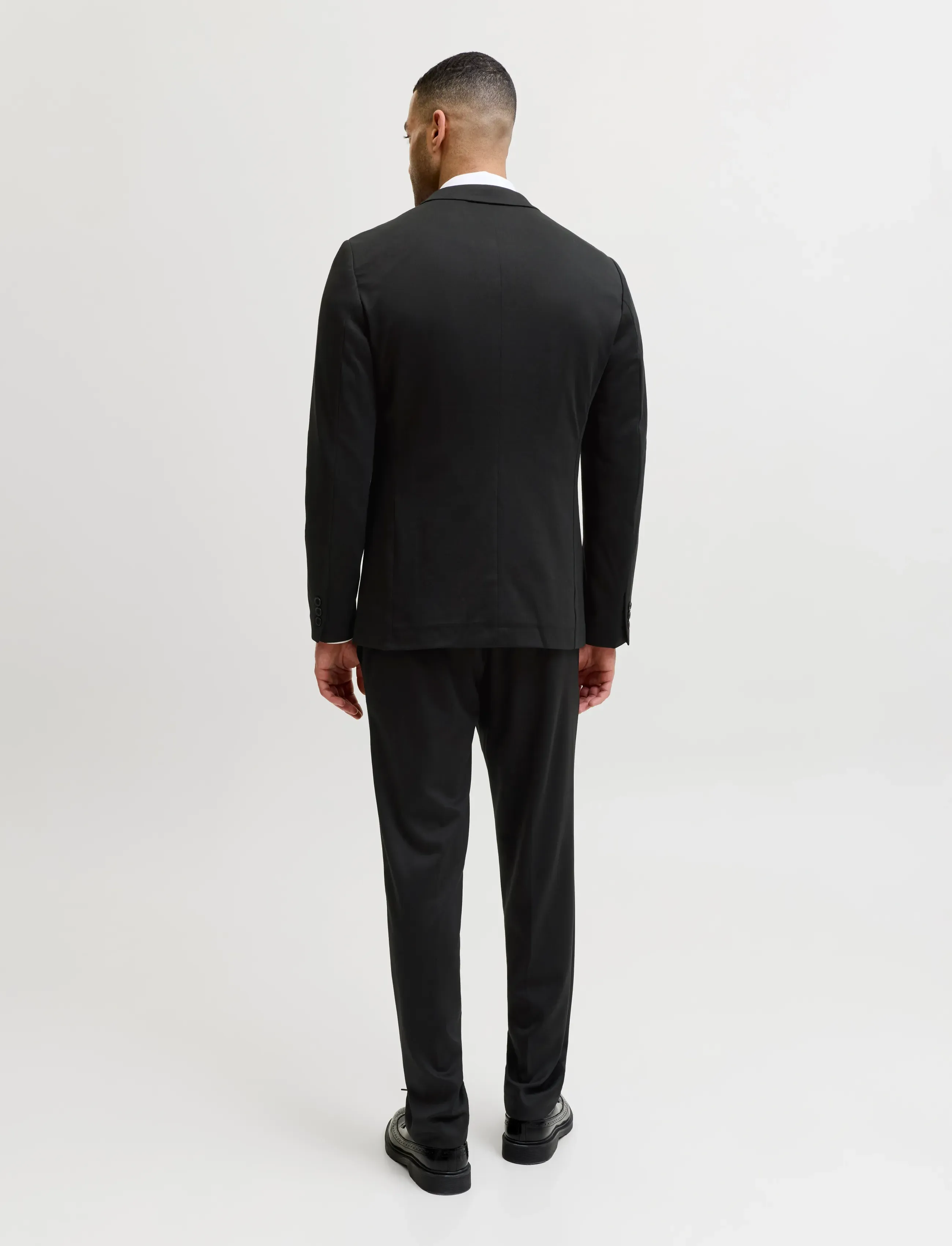 Jack & Jones - JPRJAXON JERSEY TROUSER NOOS - suit trousers - black - 3