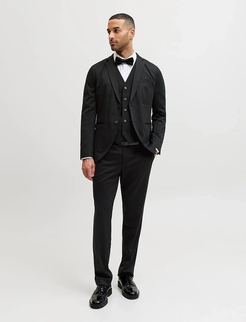 Jack & Jones - JPRJAXON JERSEY TROUSER NOOS - anzugshosen - black - 4