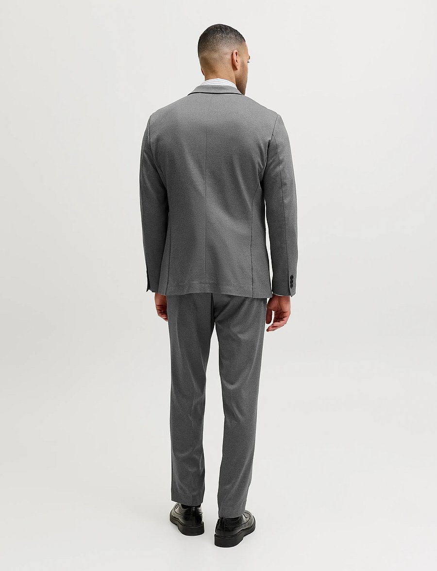 Jack & Jones - JPRJAXON JERSEY TROUSER NOOS - uzvalka bikses - dark grey melange - 3