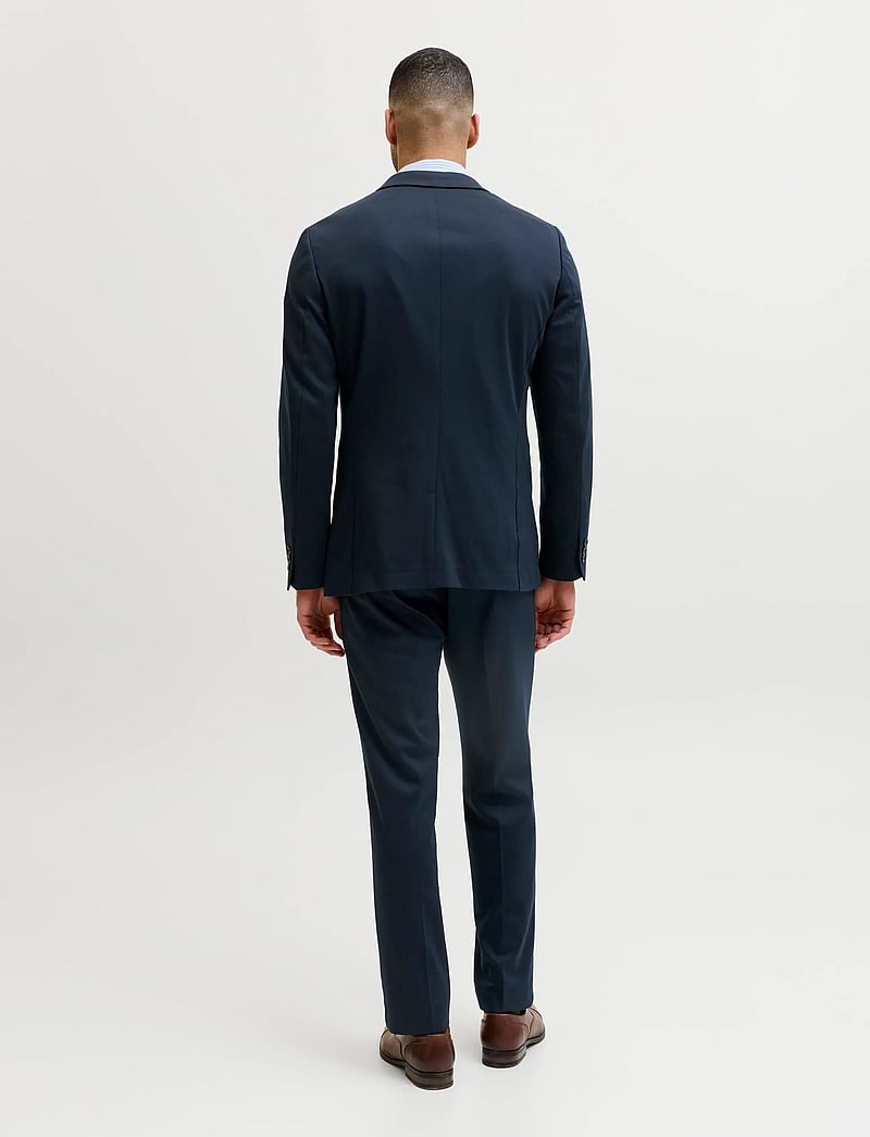Jack & Jones - JPRJAXON JERSEY TROUSER NOOS - anzugshosen - dark navy - 3