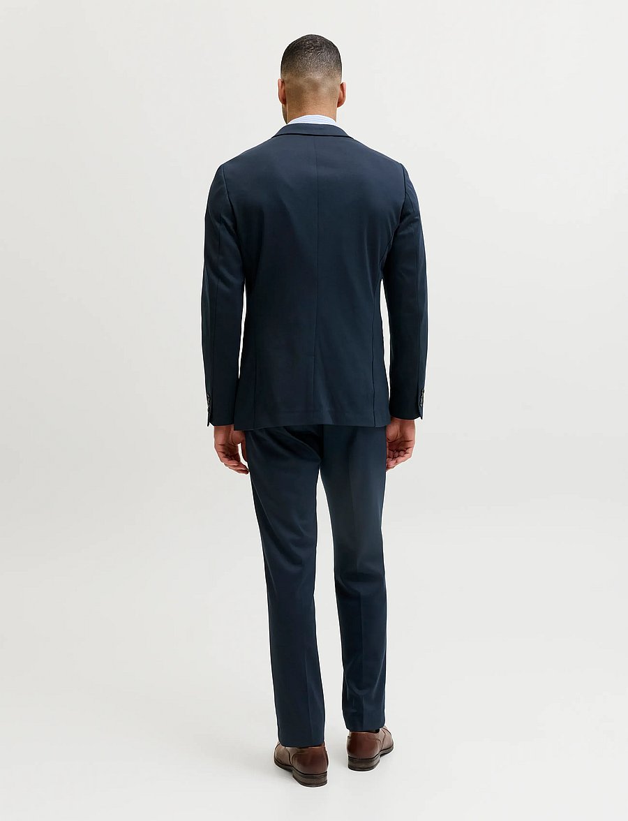 Jack & Jones - JPRJAXON JERSEY TROUSER NOOS - kostymbyxor - dark navy - 3