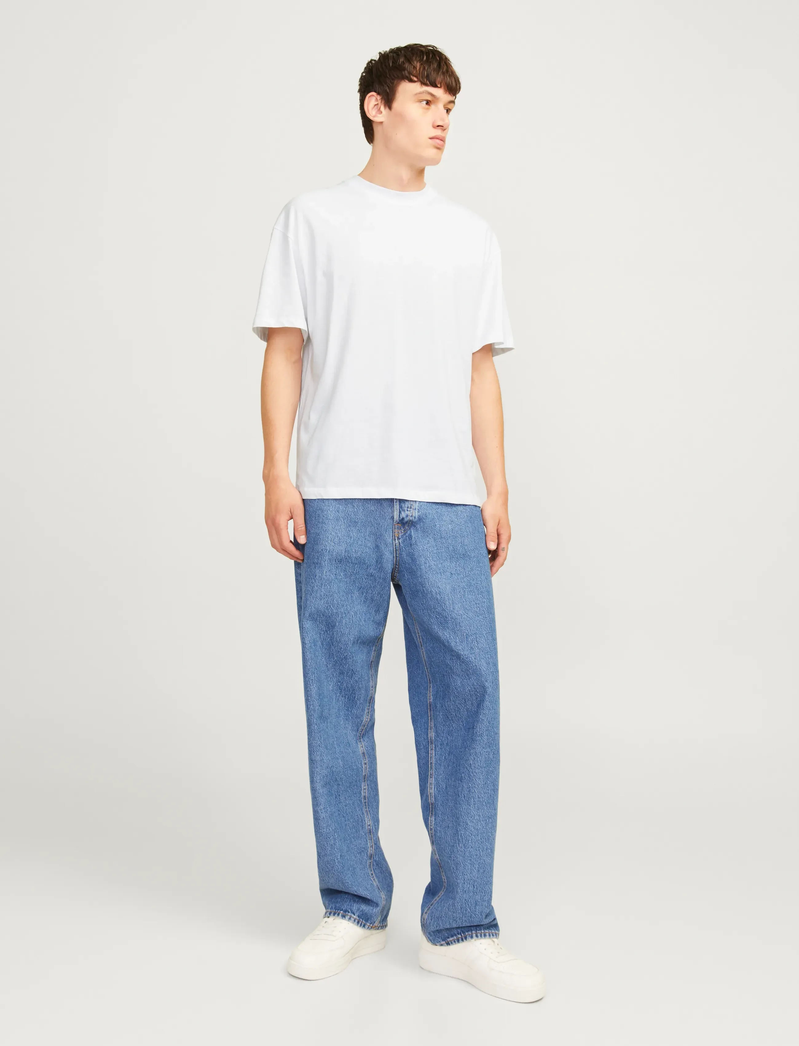 Jack & Jones - JJEBRADLEY TEE SS O-NECK 2PK MP NOOS - lühikeste varrukatega t-särgid - black - 3