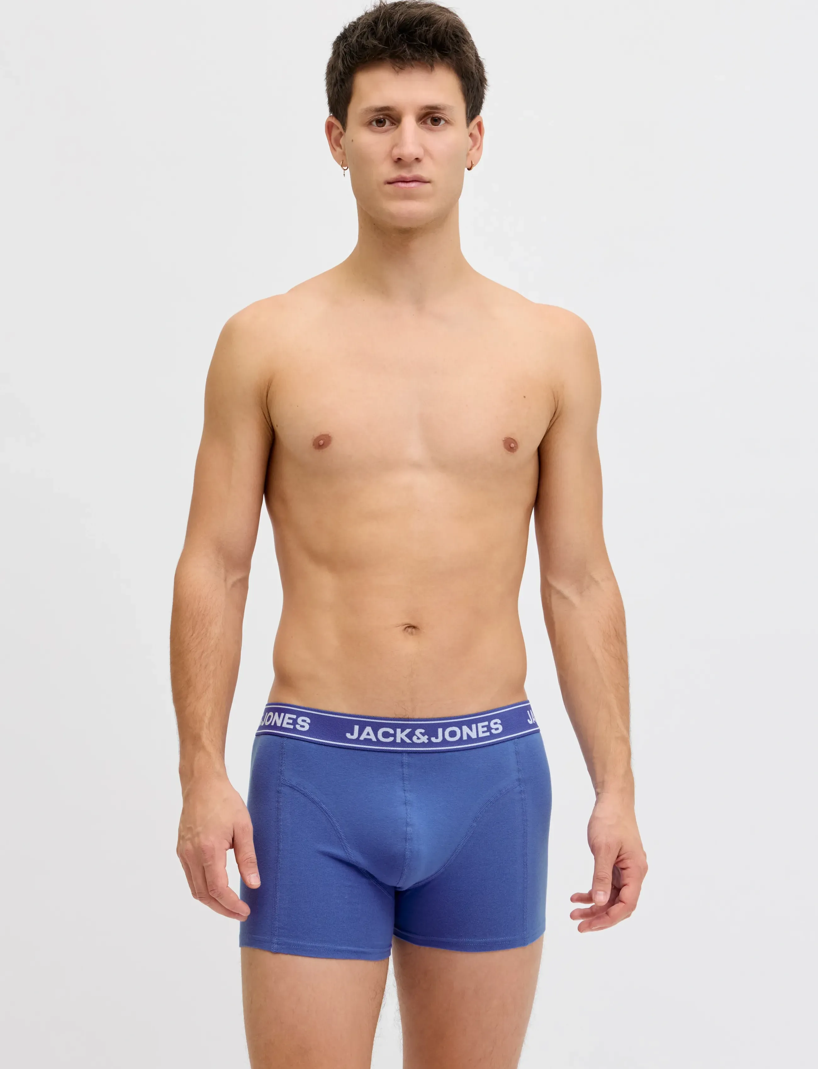 Jack & Jones Jacblack Friday Trunks 3 Pack, XL, Blue, Undertøj > Boksere, Herre