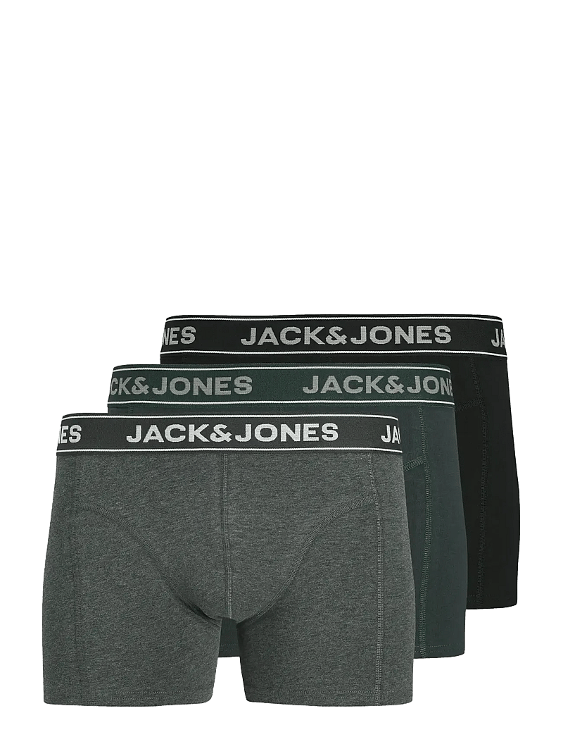 Jack & Jones - JACBLACK FRIDAY TRUNKS 3 PACK - unterhosen im multipack - dark grey melange - 1