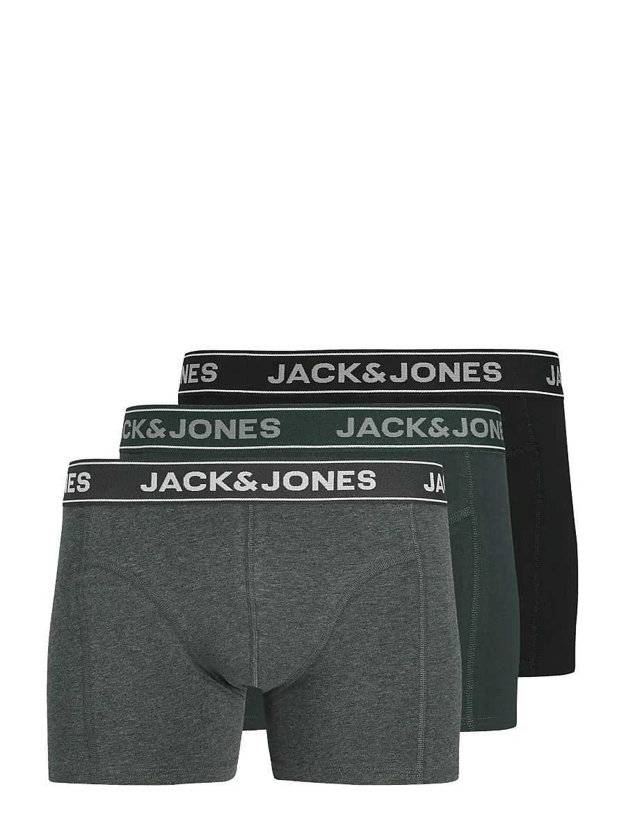 Jack & Jones - JACBLACK FRIDAY TRUNKS 3 PACK - unterhosen im multipack - dark grey melange - 1
