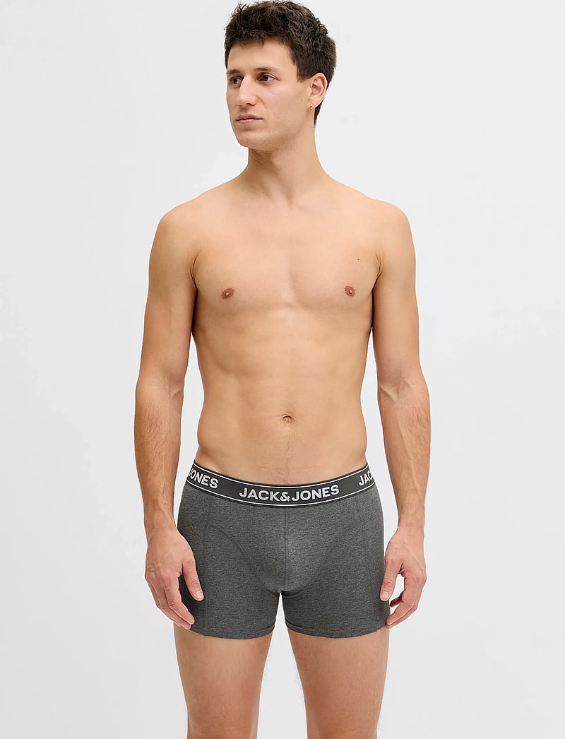 Jack & Jones - JACBLACK FRIDAY TRUNKS 3 PACK - unterhosen im multipack - dark grey melange - 0